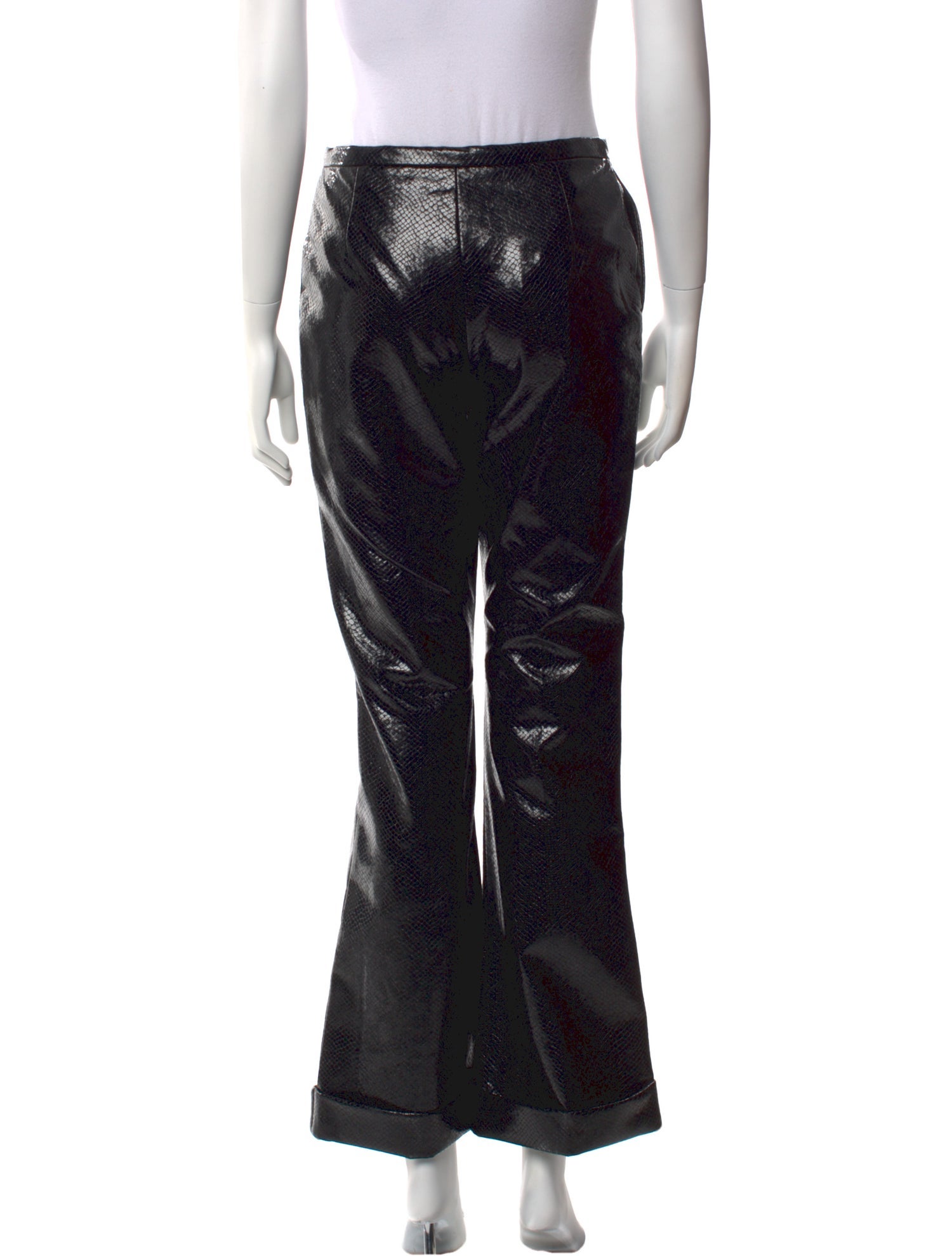 Philosophy di Lorenzo Serafini Wide Leg Pants Black High