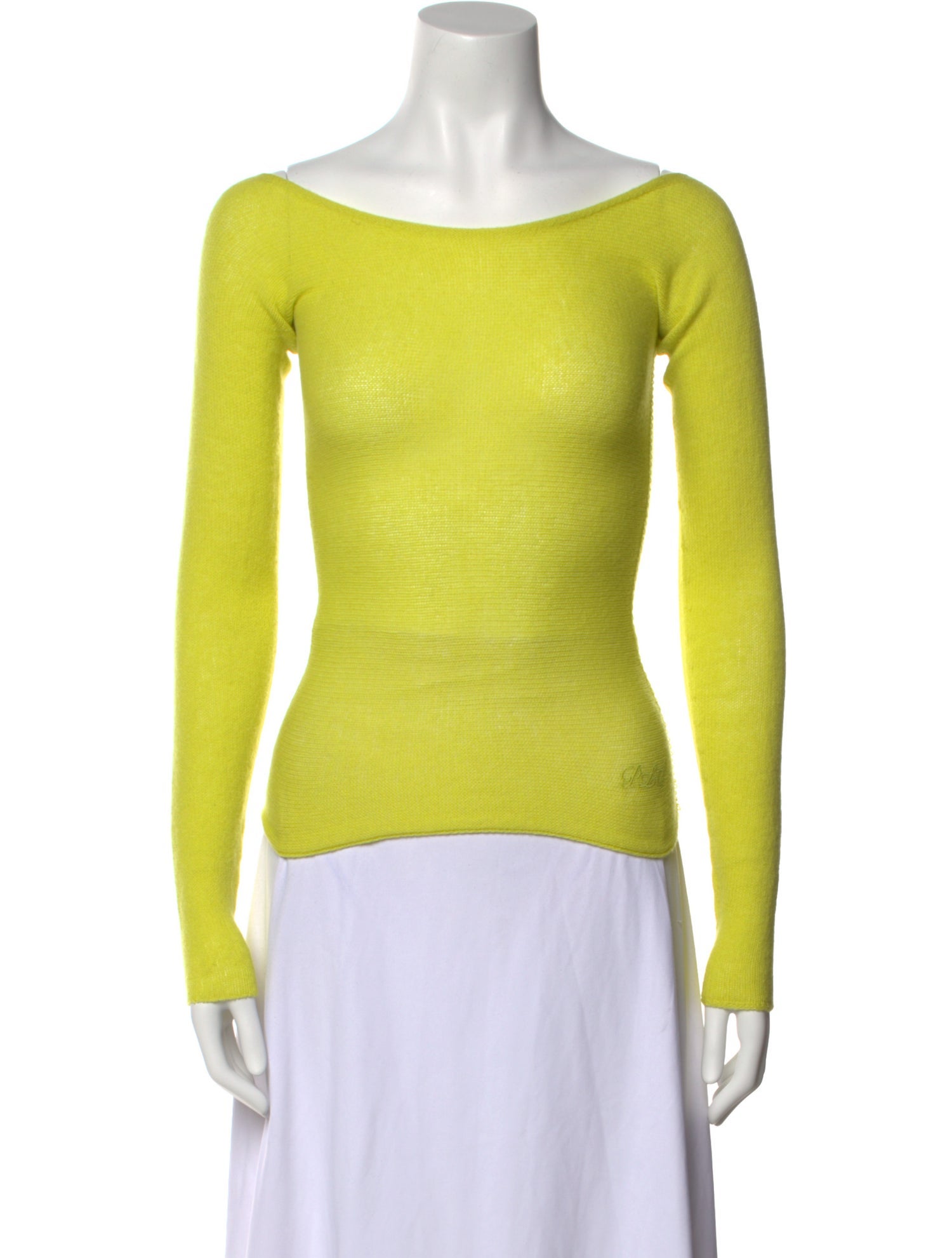 Philosophy di Lorenzo Serafini Virgin Wool Bateau Neckline Sweater