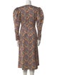 Philosophy di Lorenzo Serafini Floral Print Midi Length Dress