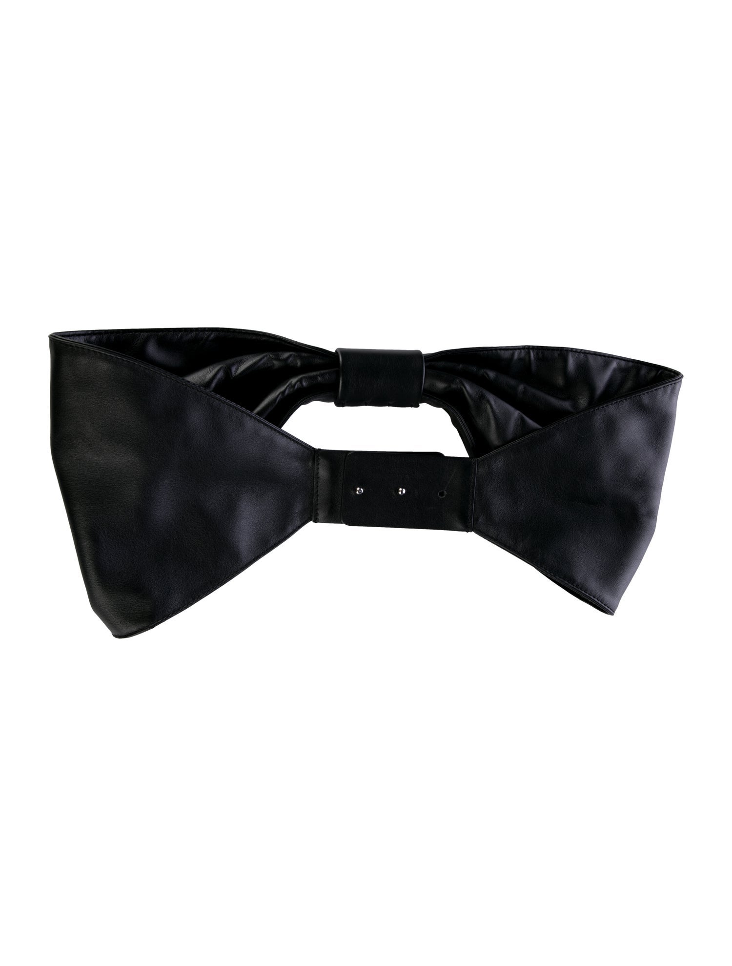 Philosophy di Lorenzo Serafini Wide Leather Waist Belt