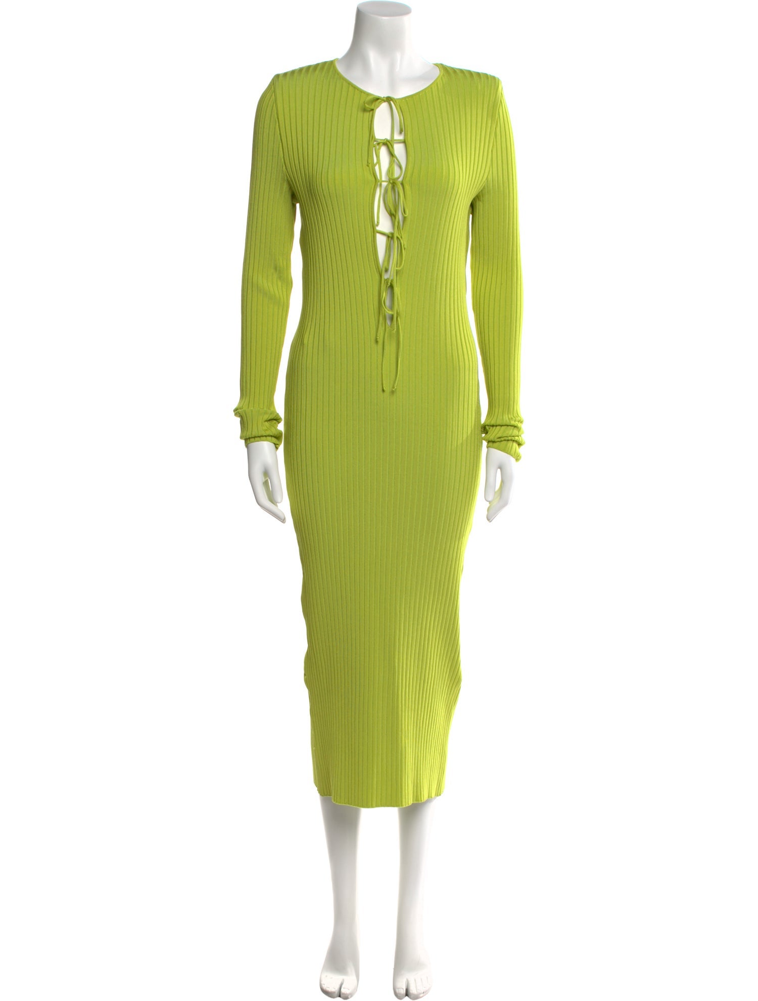 Philosophy di Lorenzo Serafini Tie Neck Long Dress w/ Tags