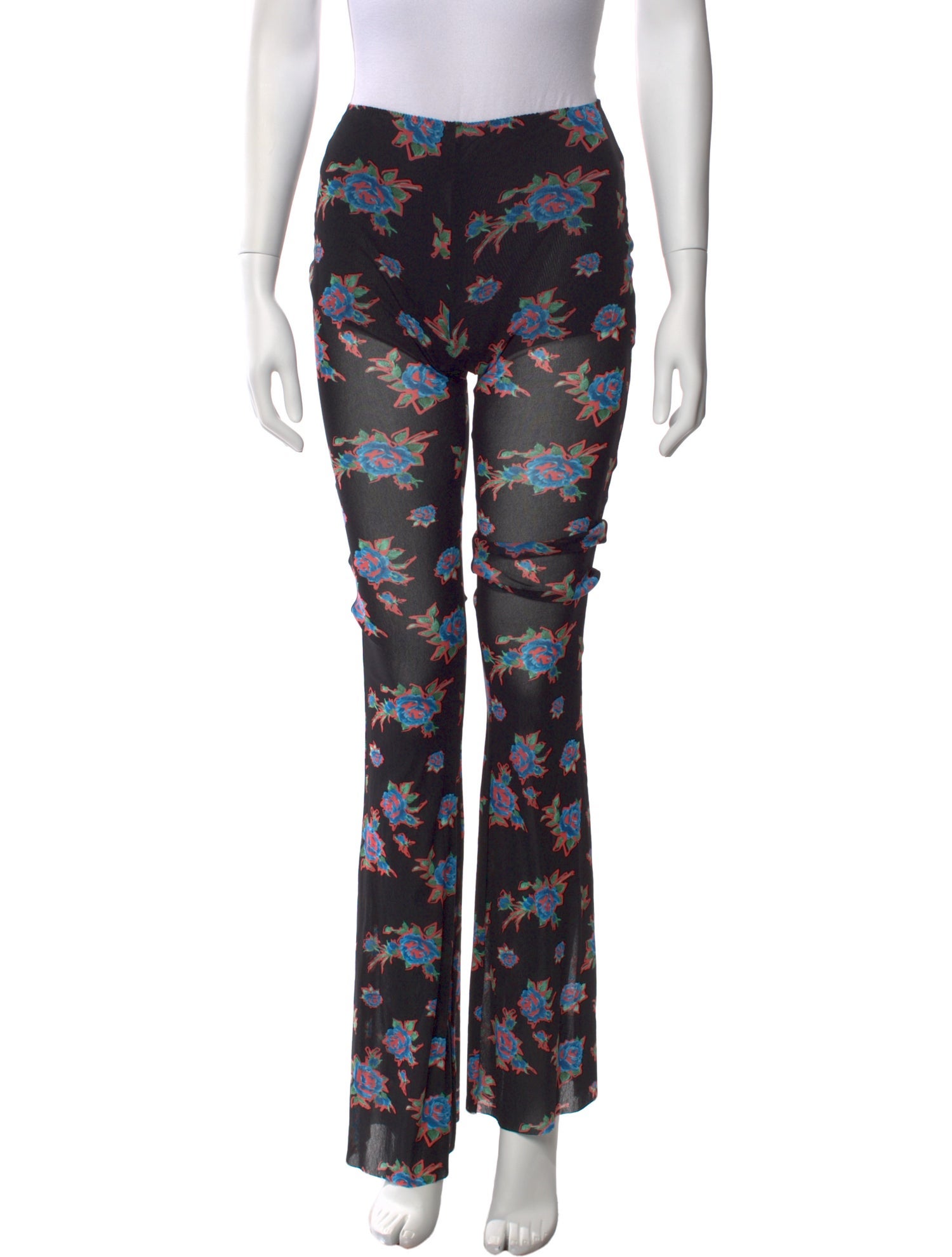 Philosophy di Lorenzo Serafini Floral Print Wide Leg Pants