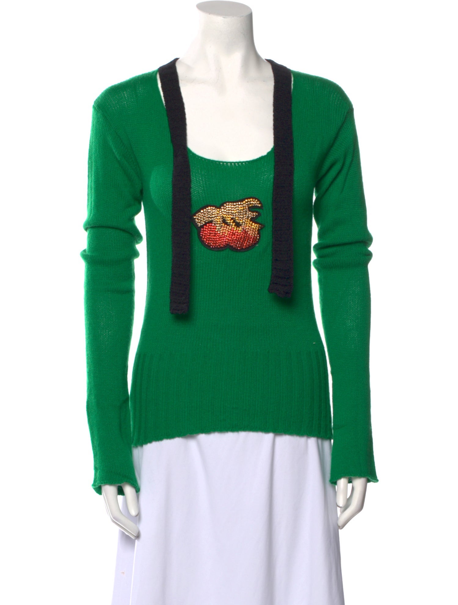 Philosophy di Lorenzo Serafini Graphic Print Scoop Neck Sweater