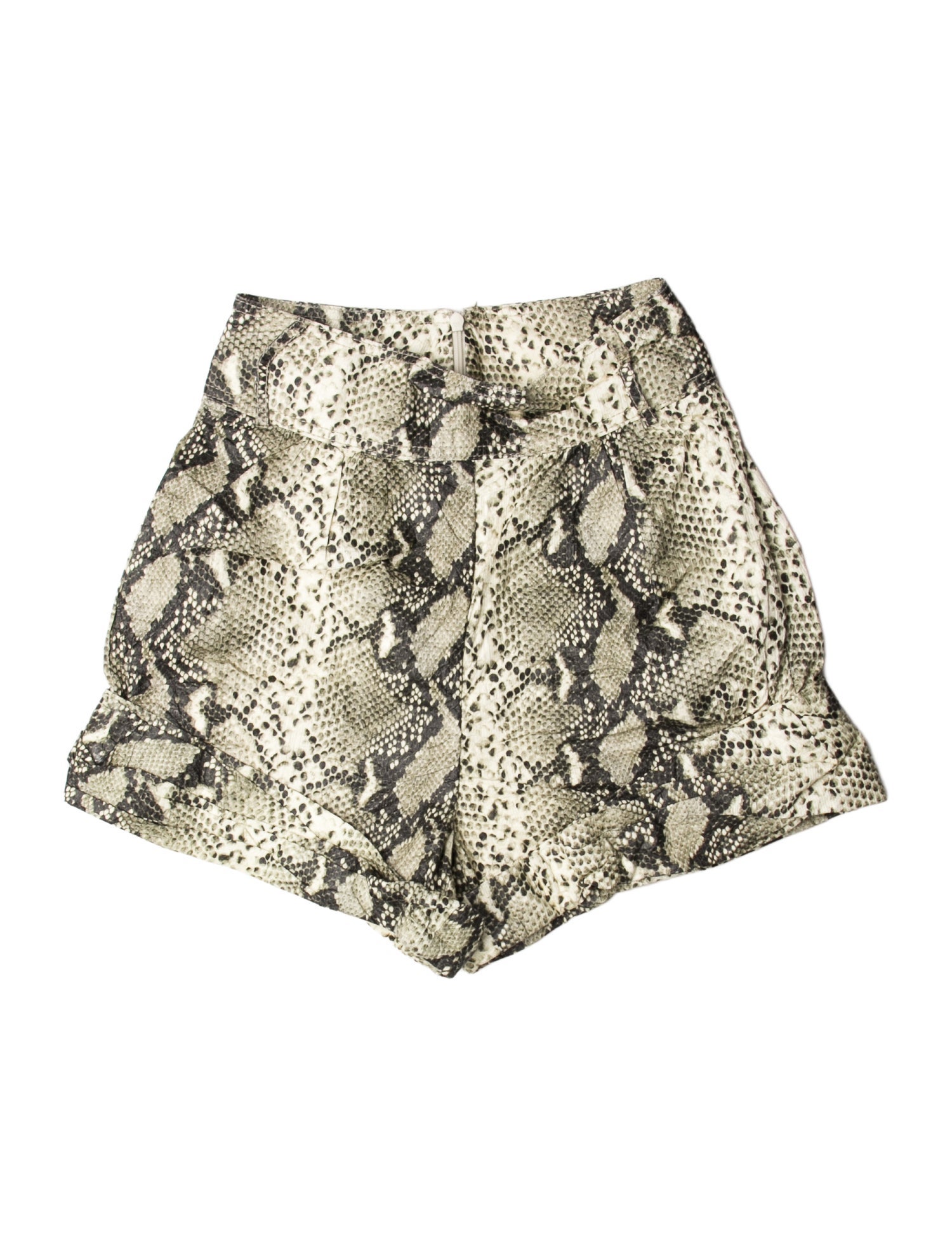 Philosophy di Lorenzo Serafini Animal Print Mini Shorts
