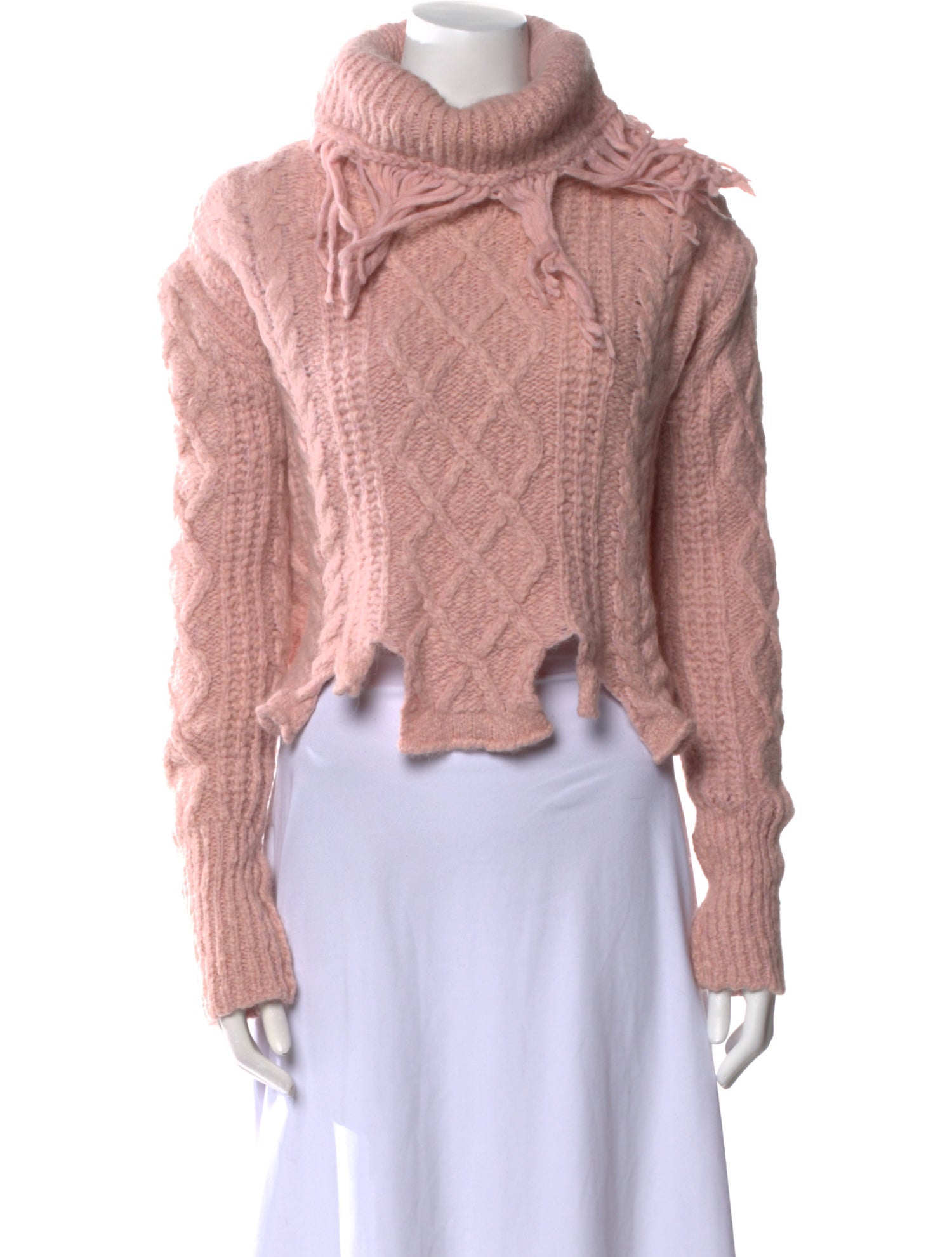 Philosophy di Lorenzo Serafini Alpaca Mock Neck Sweater