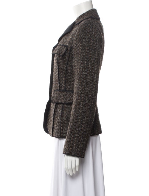 Philosophy di Lorenzo Serafini Virgin Wool Tweed Pattern Blazer