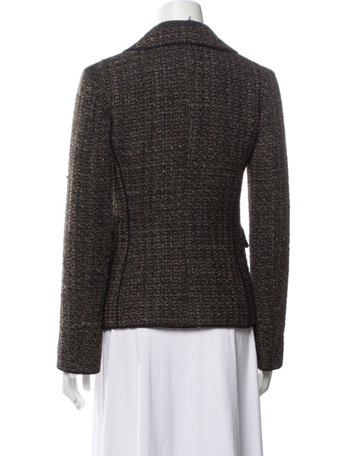 Philosophy di Lorenzo Serafini Virgin Wool Tweed Pattern Blazer