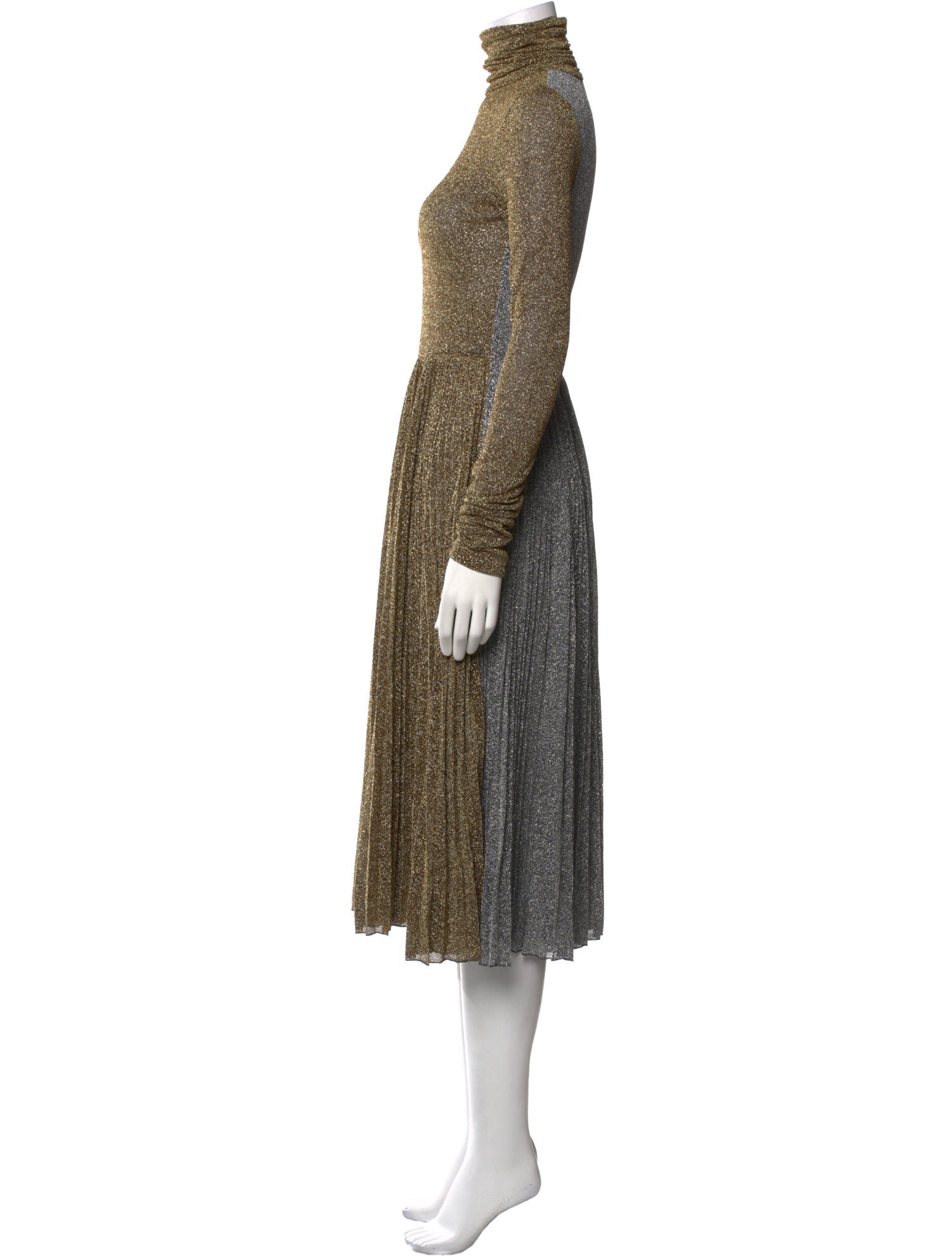 Philosophy di Lorenzo Serafini Turtleneck Midi Length Dress