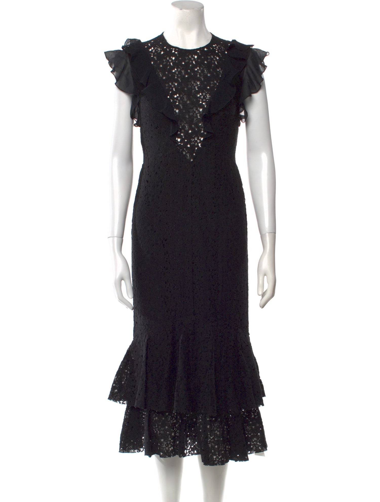 Philosophy di Lorenzo Serafini Crew Neck Midi Length Dress