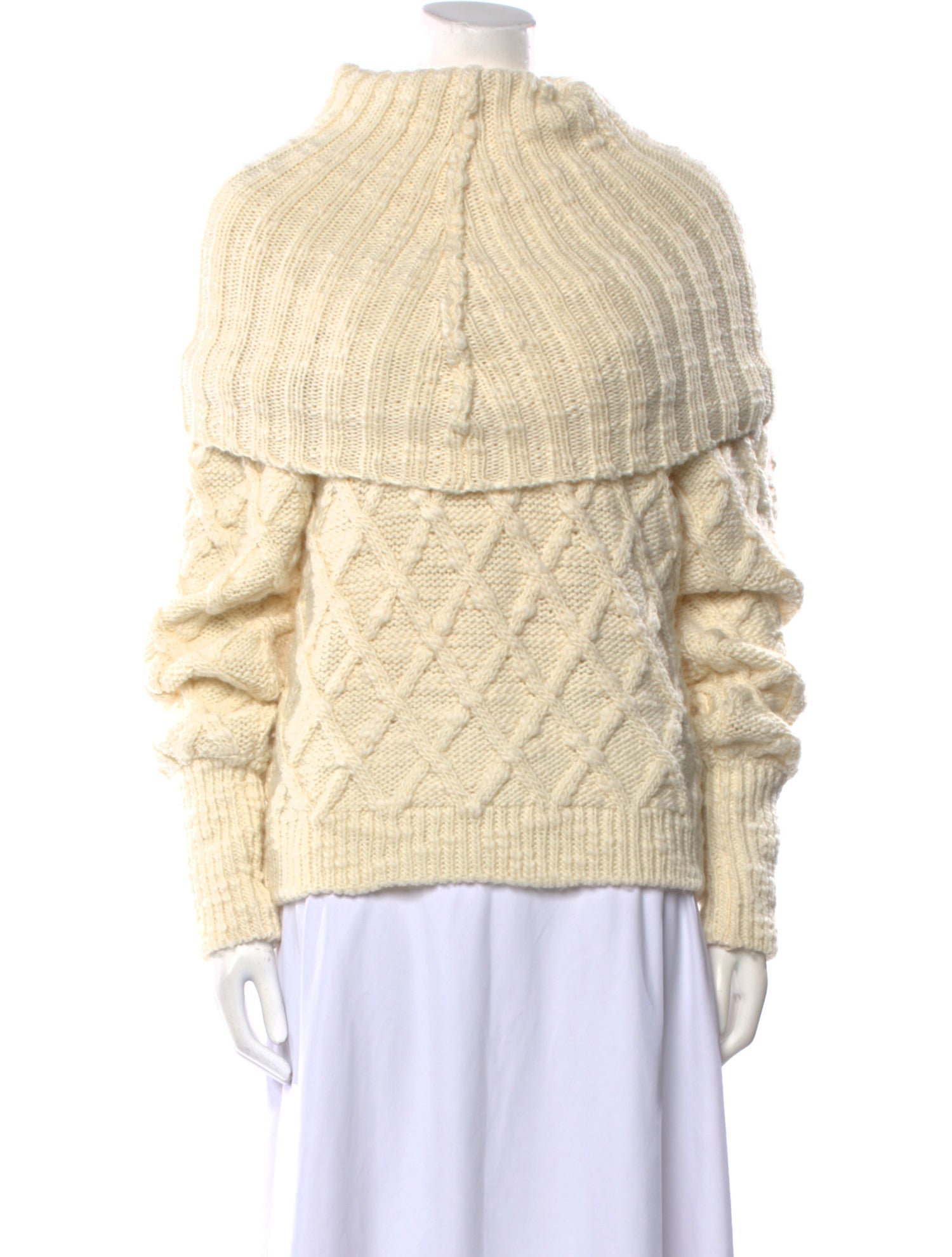 Philosophy di Lorenzo Serafini Wool Mock Neck Sweater