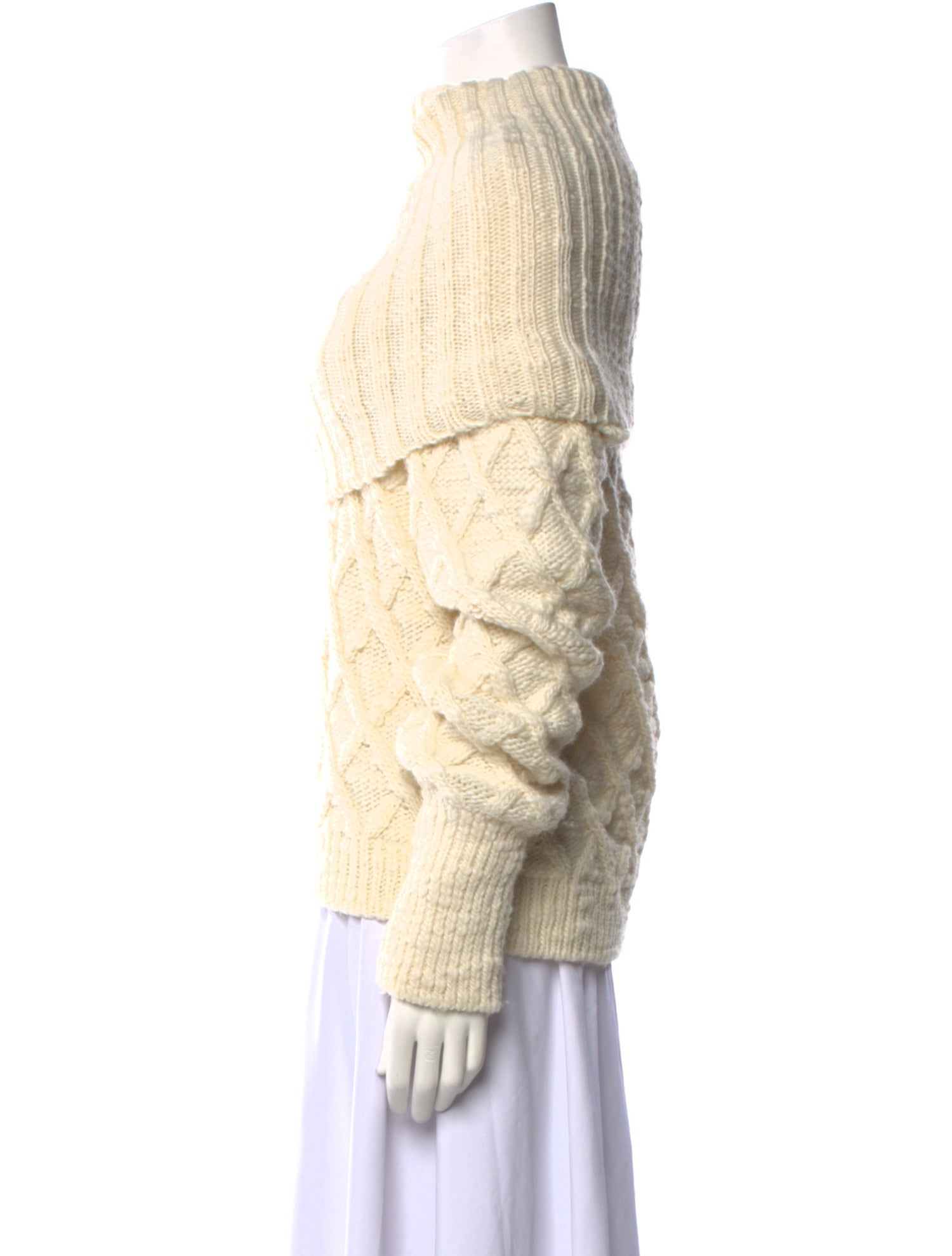 Philosophy di Lorenzo Serafini Wool Mock Neck Sweater