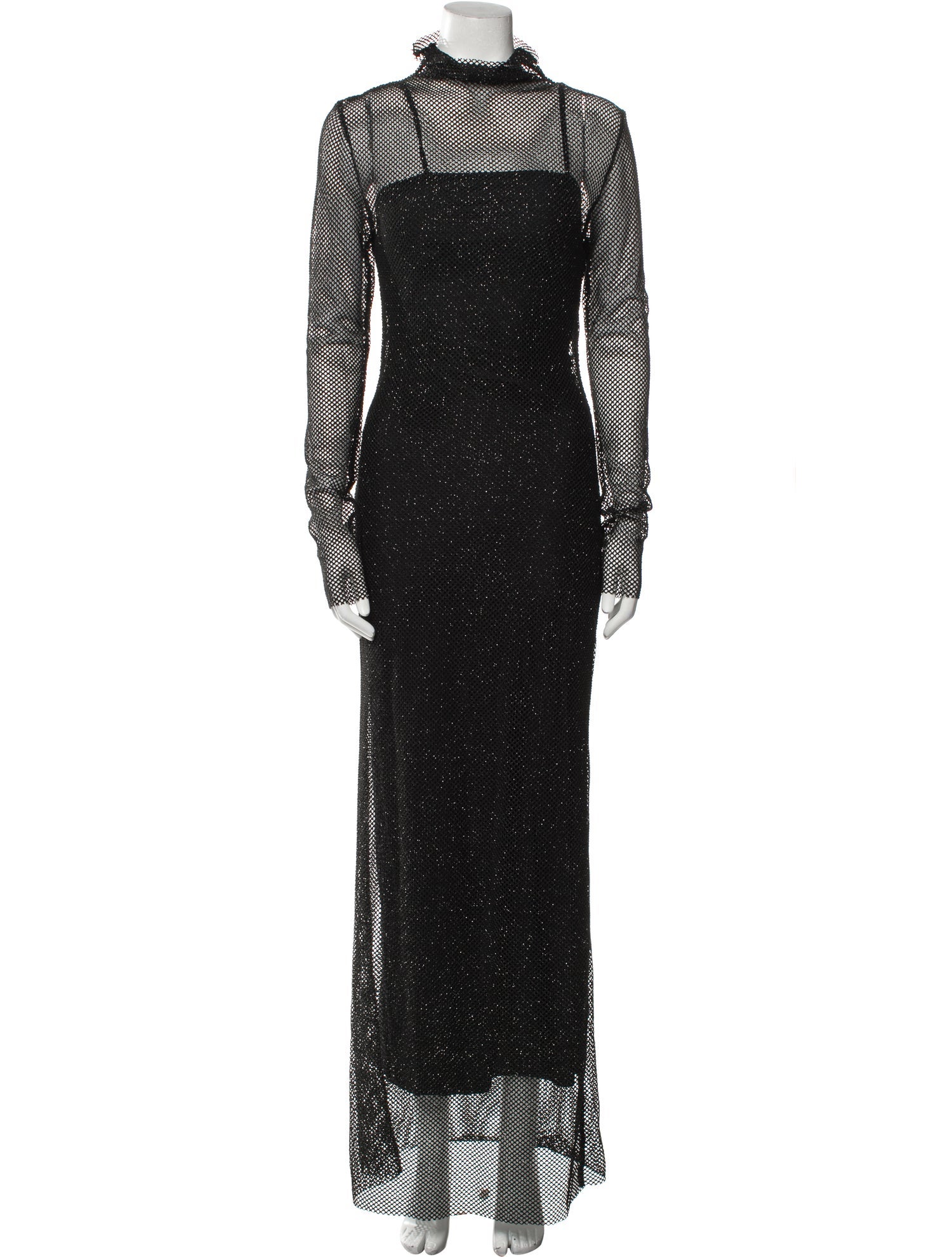 Philosophy di Lorenzo Serafini Turtleneck Long Dress