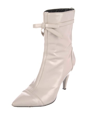 Philosophy di Lorenzo Serafini Leather Bow Accents Boots