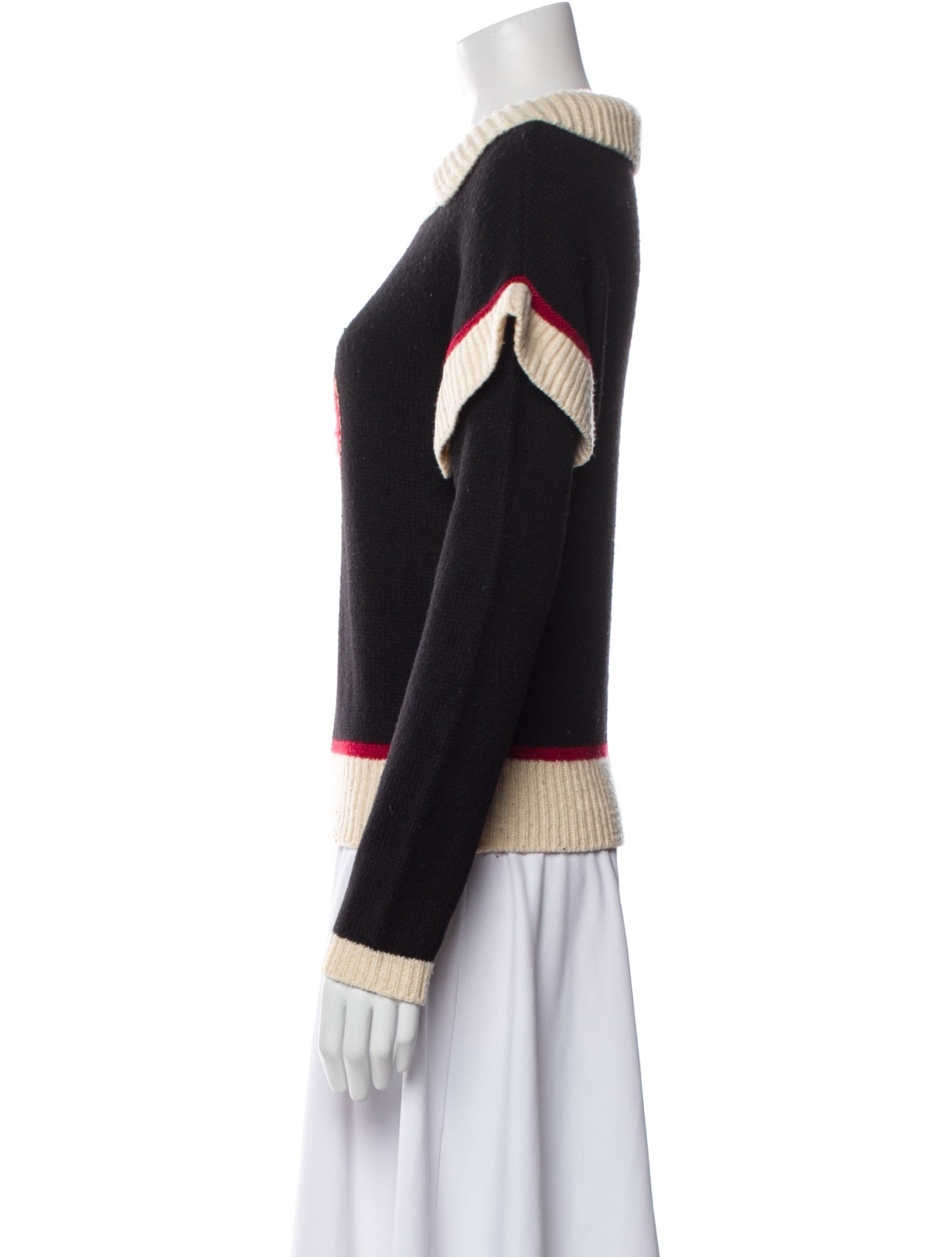 Philosophy di Lorenzo Serafini Virgin Wool Graphic Print Sweater