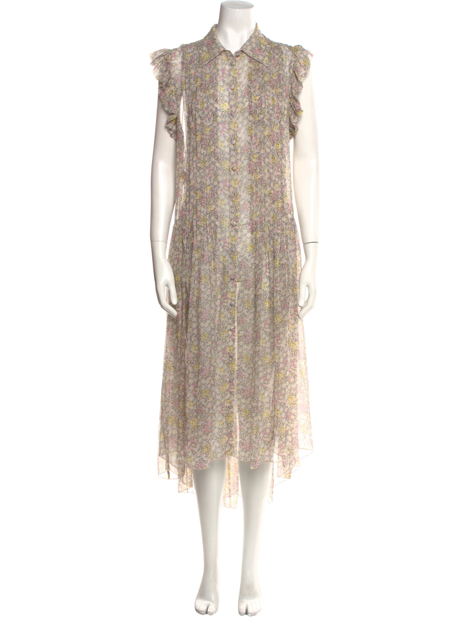 Philosophy di Lorenzo Serafini Silk Long Dress