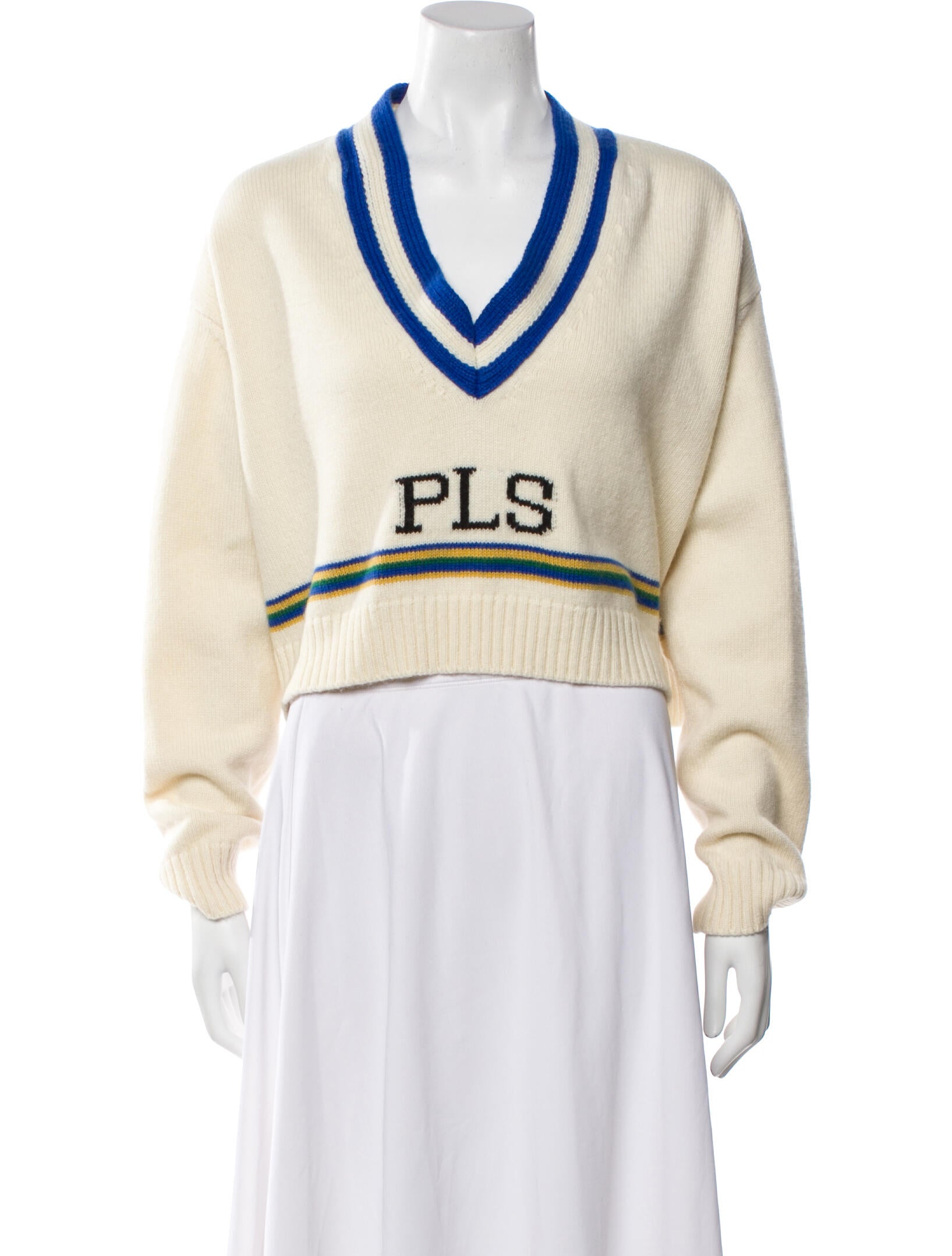 Philosophy di Lorenzo Serafini Virgin Wool Striped Sweater