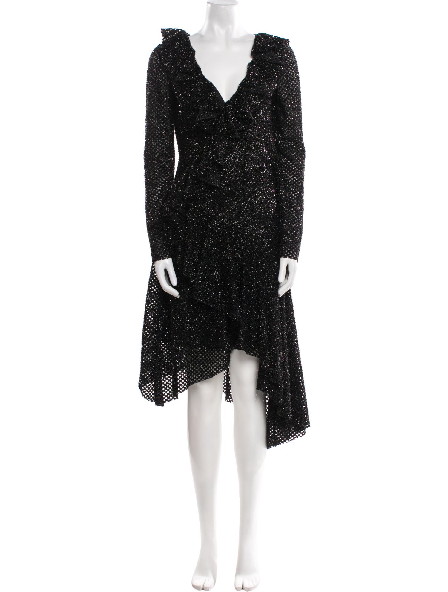 Philosophy di Lorenzo Serafini V-Neck Midi Length Dress w/ Tags