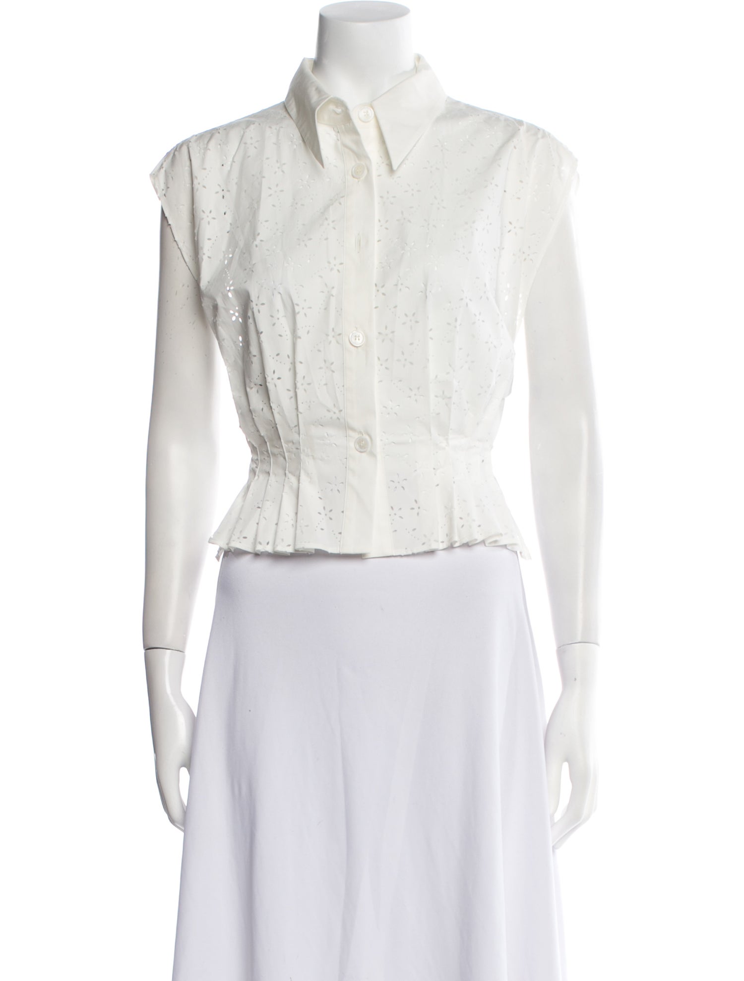 Philosophy di Lorenzo Serafini Short Sleeve Crop Top w/ Tags