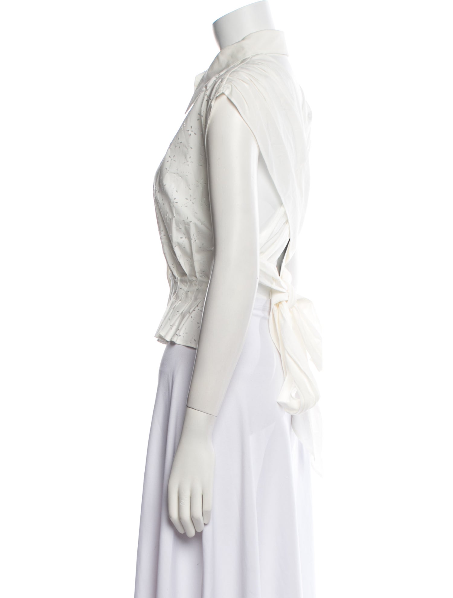 Philosophy di Lorenzo Serafini Short Sleeve Crop Top w/ Tags