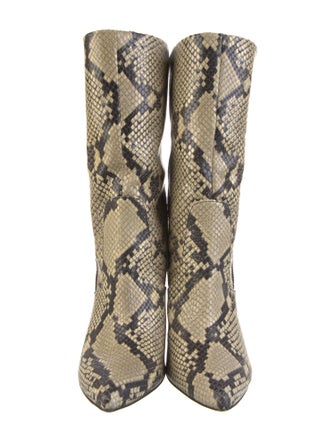 Philosophy di Lorenzo Serafini Snakeskin Animal Print Boots