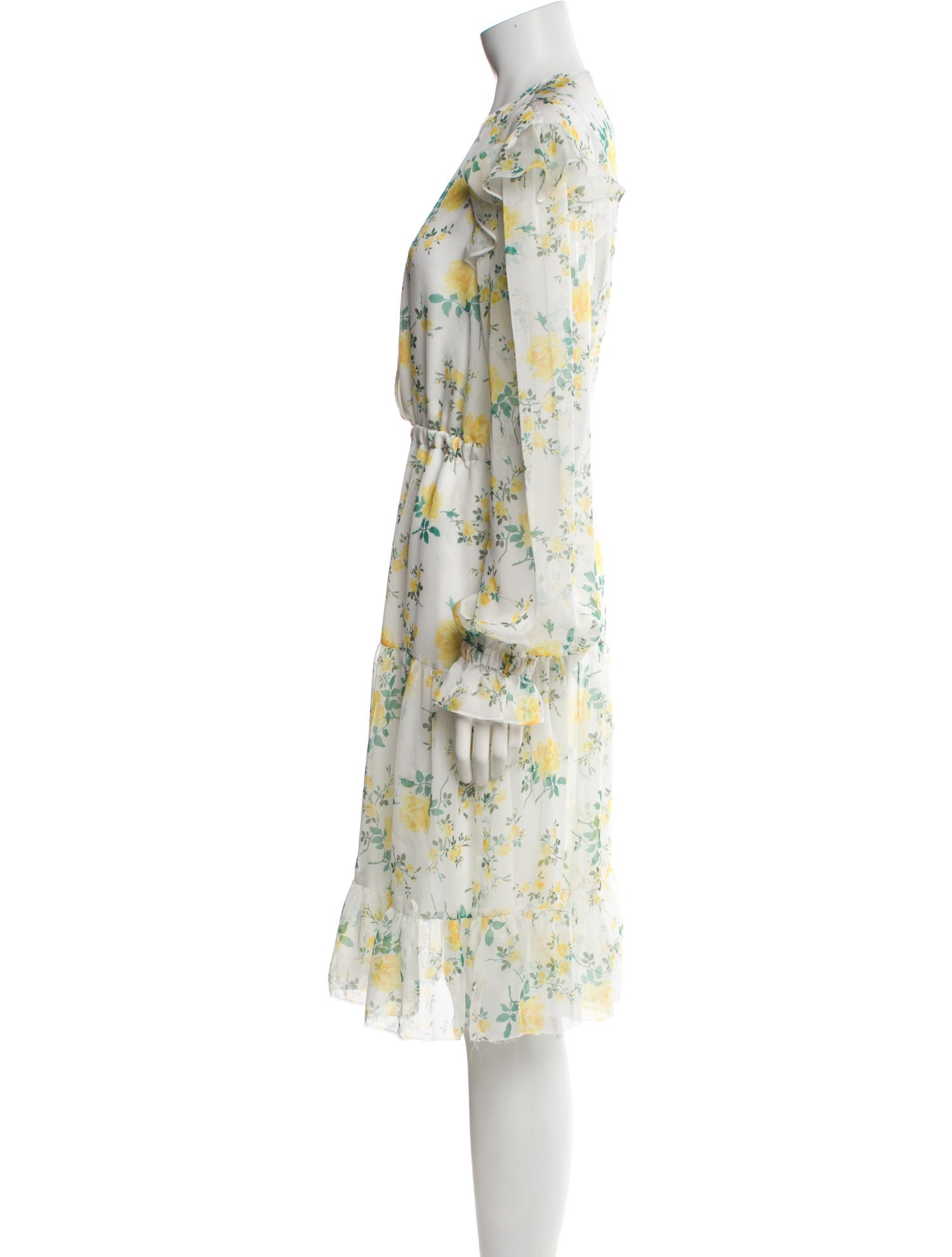 Philosophy di Lorenzo Serafini Floral Print Midi Length Dress w/ Tags