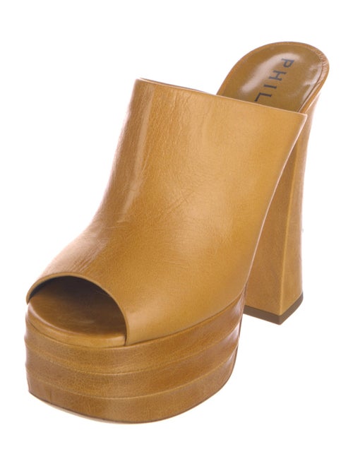 Philosophy di Lorenzo Serafini Leather Mules
