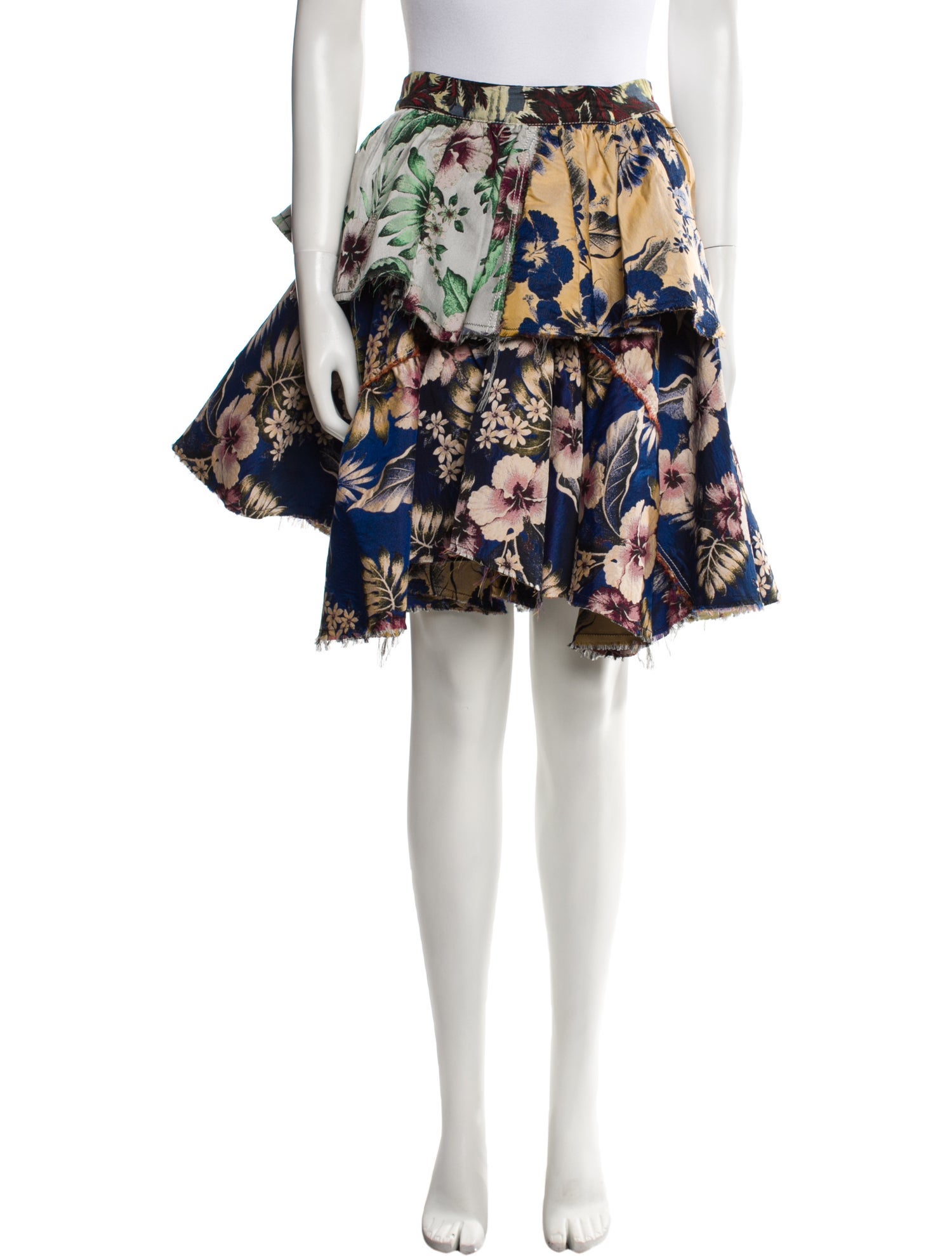 Philosophy di Lorenzo Serafini Printed Knee-Length Skirt