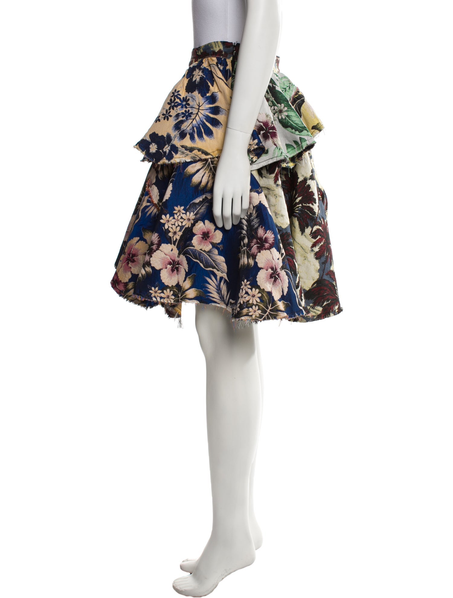 Philosophy di Lorenzo Serafini Printed Knee-Length Skirt