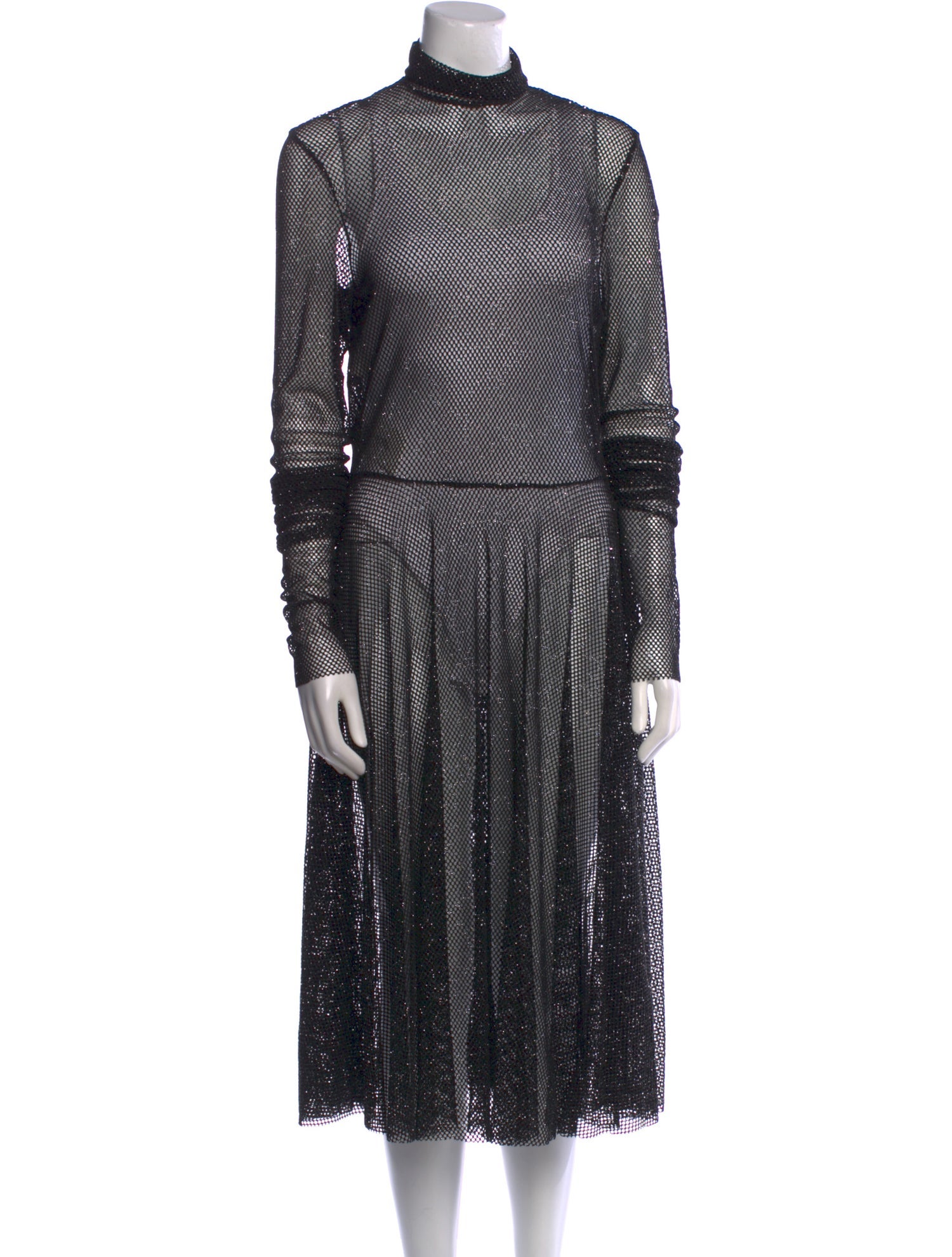 Philosophy di Lorenzo Serafini Turtleneck Midi Length Dress