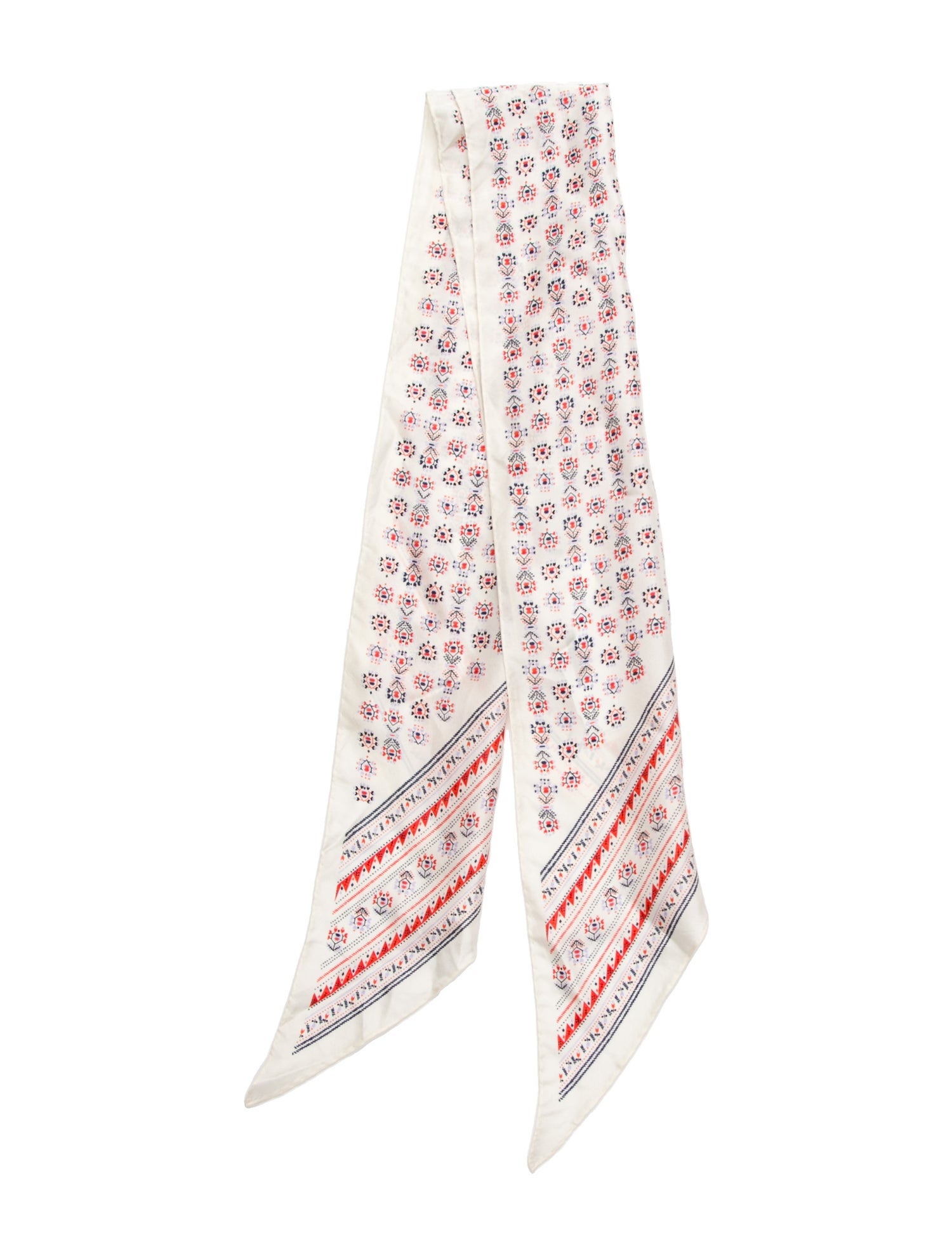 Philosophy di Lorenzo Serafini Silk Striped Scarf