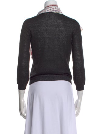 Philosophy di Lorenzo Serafini Turtleneck Three-Quarter Sleeve Top