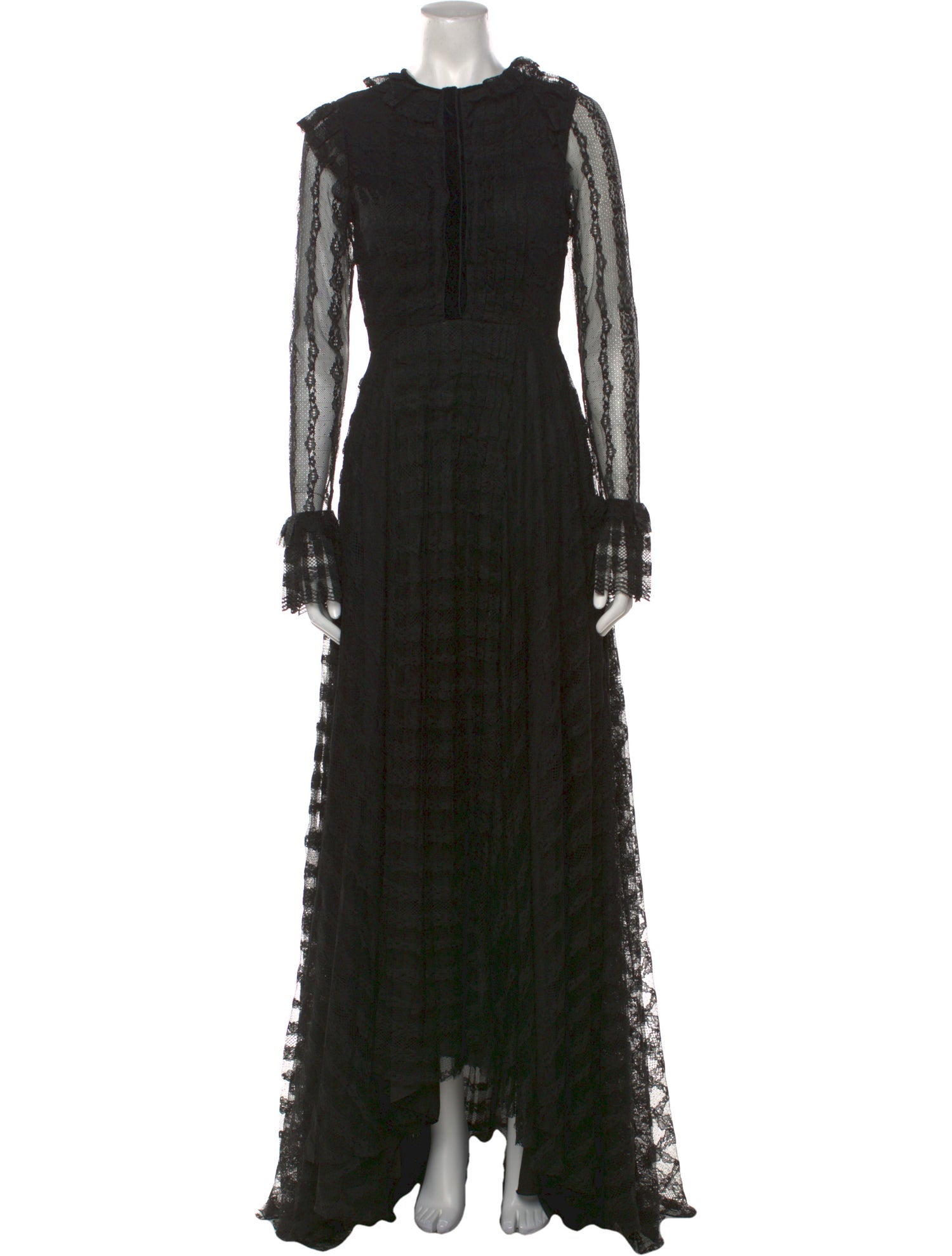 Philosophy di Lorenzo Serafini Crew Neck Long Dress