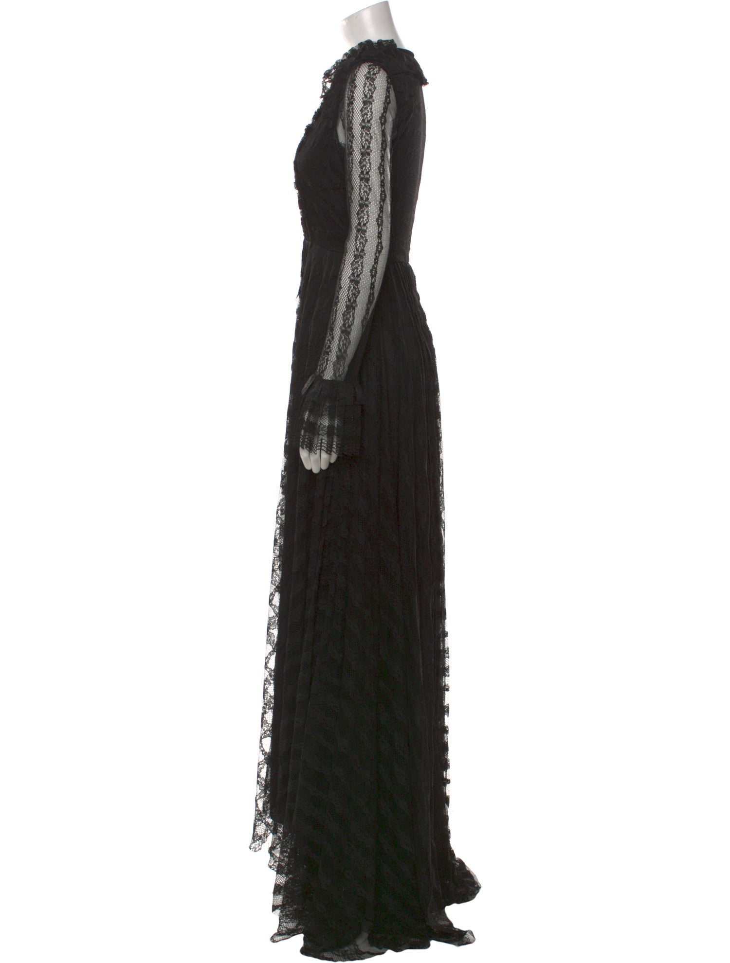 Philosophy di Lorenzo Serafini Crew Neck Long Dress