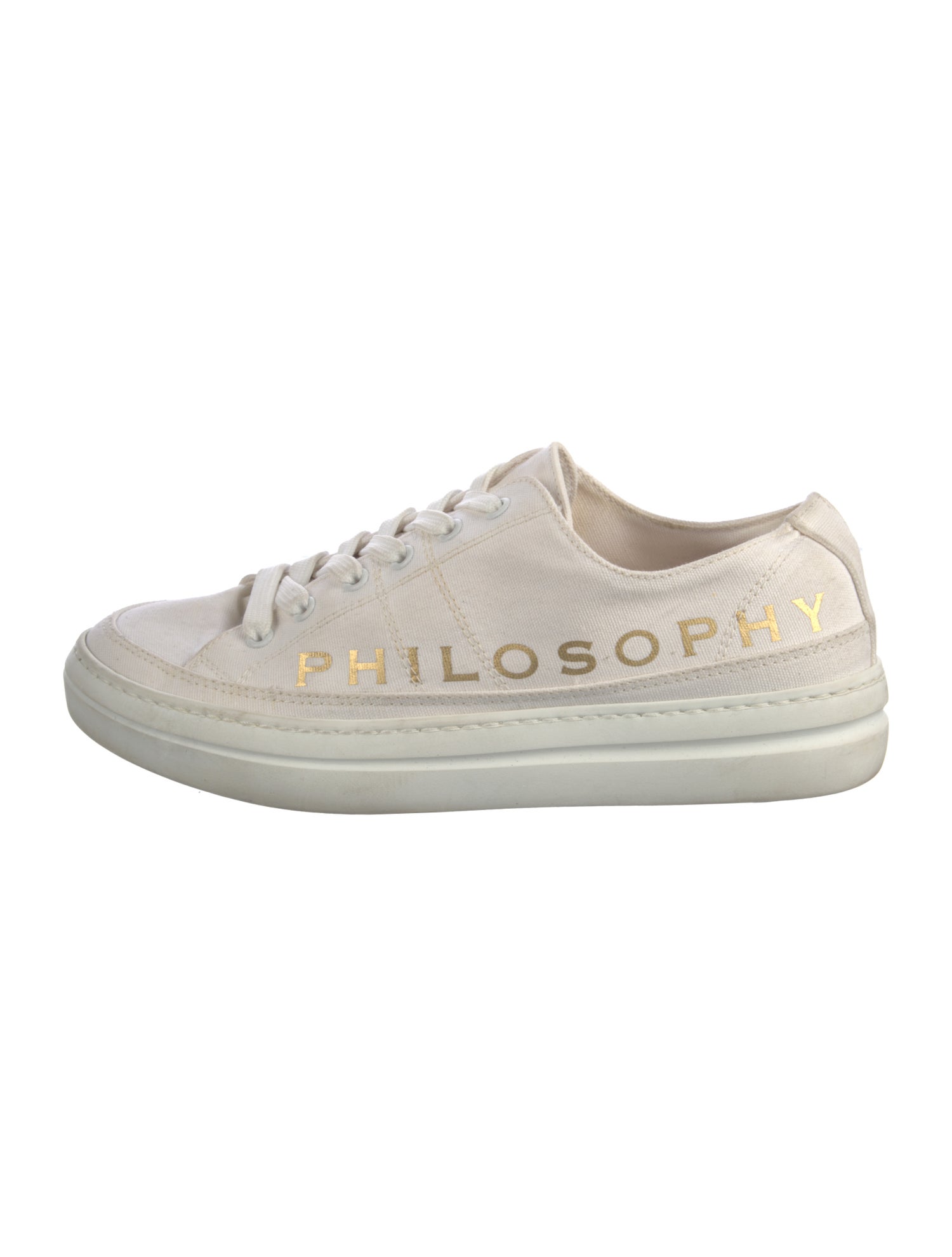 Philosophy di Lorenzo Serafini Canvas Printed Sneakers
