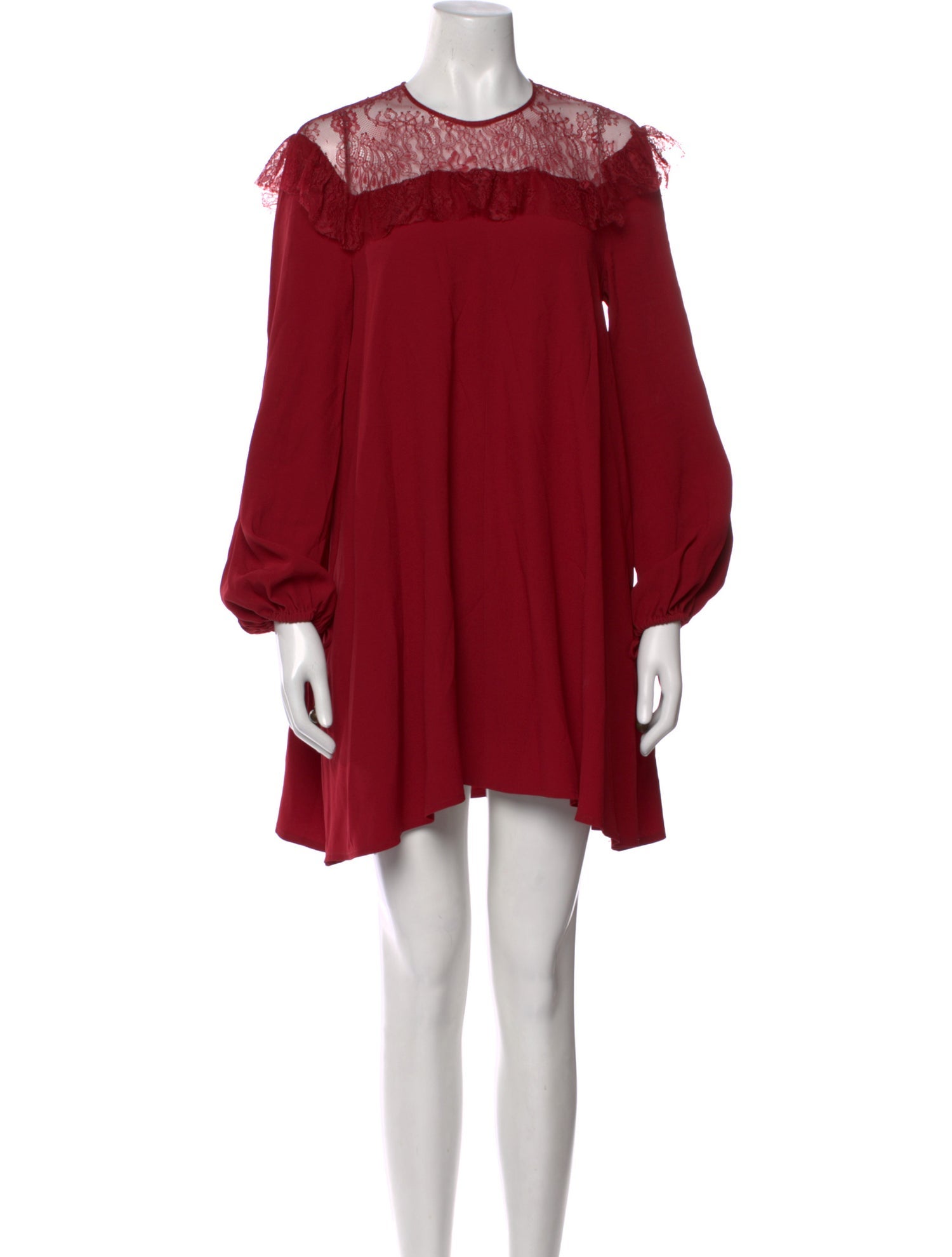 Philosophy di Lorenzo Serafini Crew Neck Mini Dress