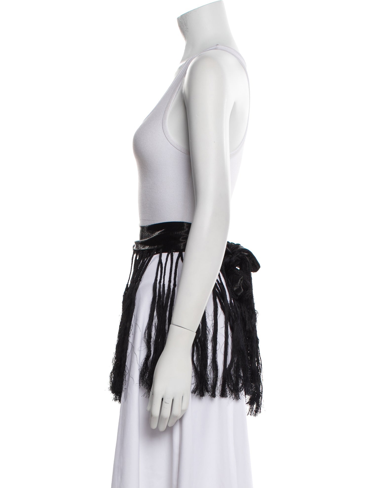 Philosophy di Lorenzo Serafini Wide Satin Waist Belt