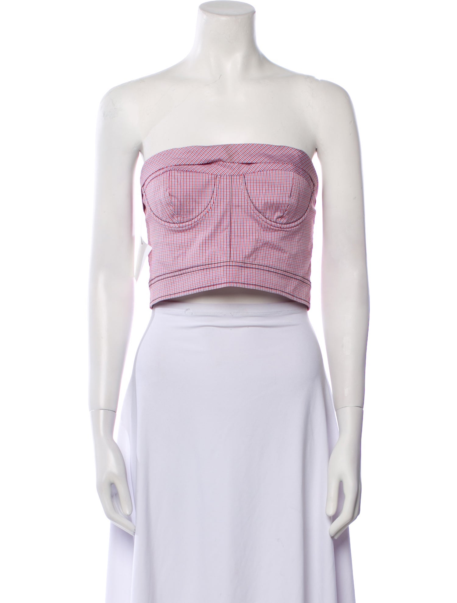 Philosophy di Lorenzo Serafini Strapless Crop Top w/ Tags