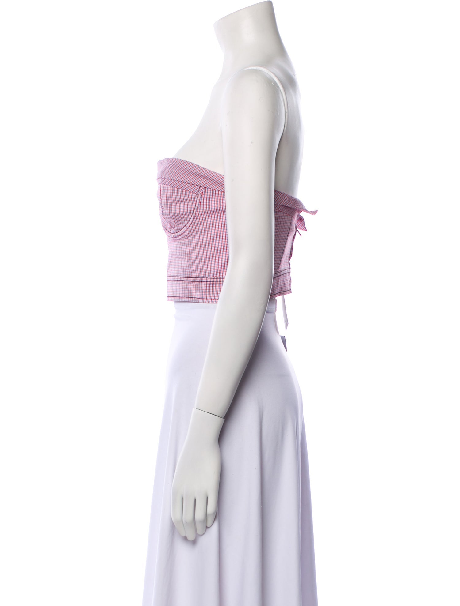 Philosophy di Lorenzo Serafini Strapless Crop Top w/ Tags