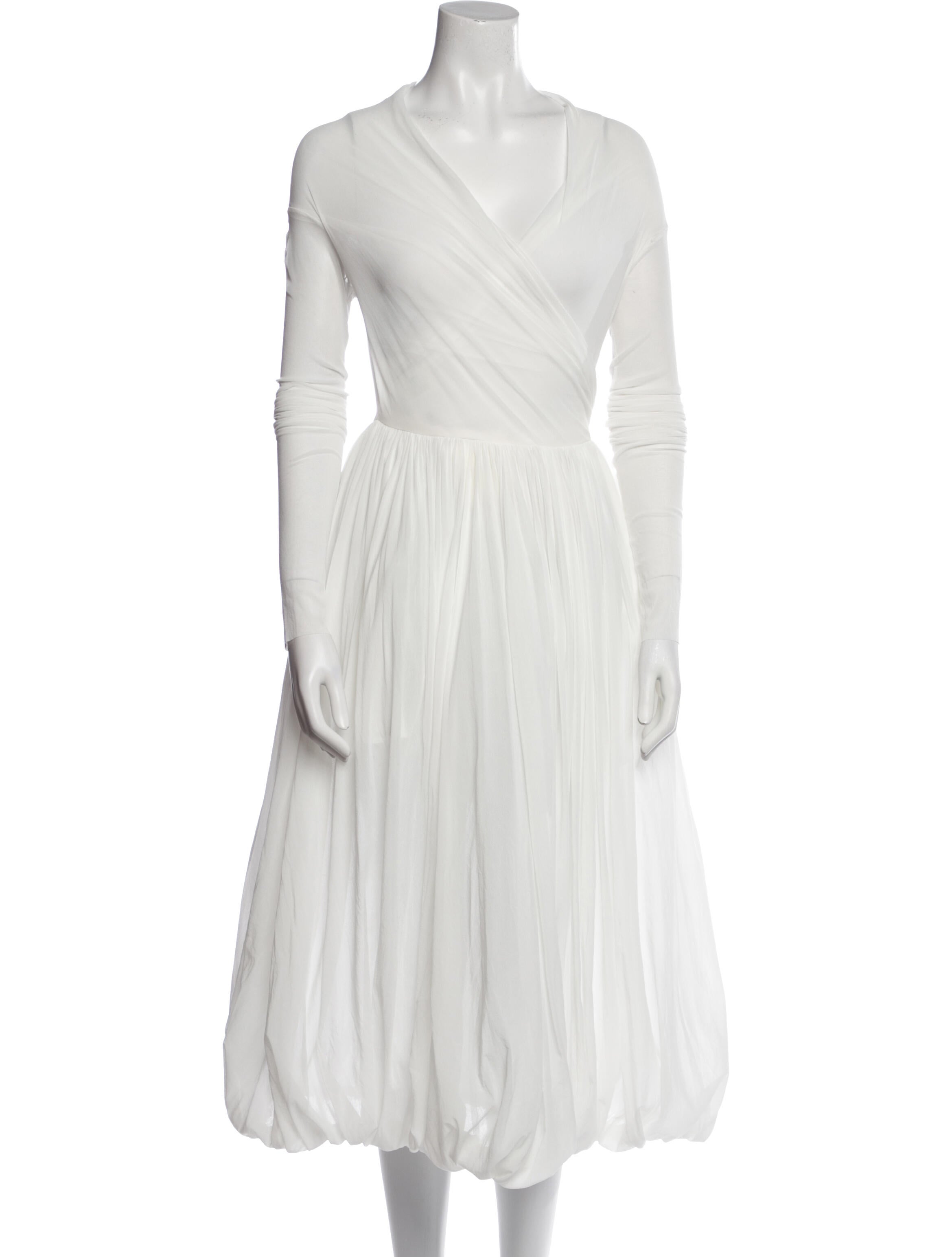 Philosophy di Lorenzo Serafini V-Neck Long Dress