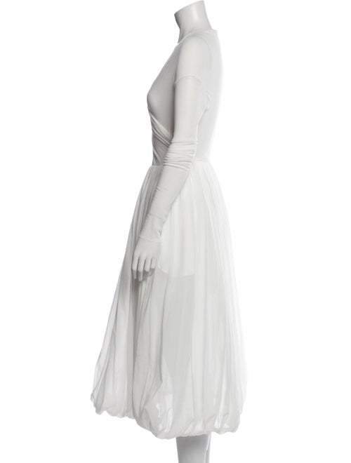 Philosophy di Lorenzo Serafini V-Neck Long Dress