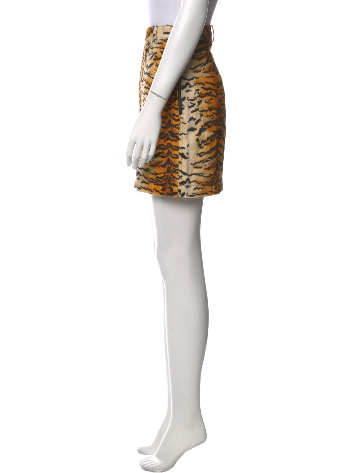 Philosophy di Lorenzo Serafini Animal Print Mini Skirt