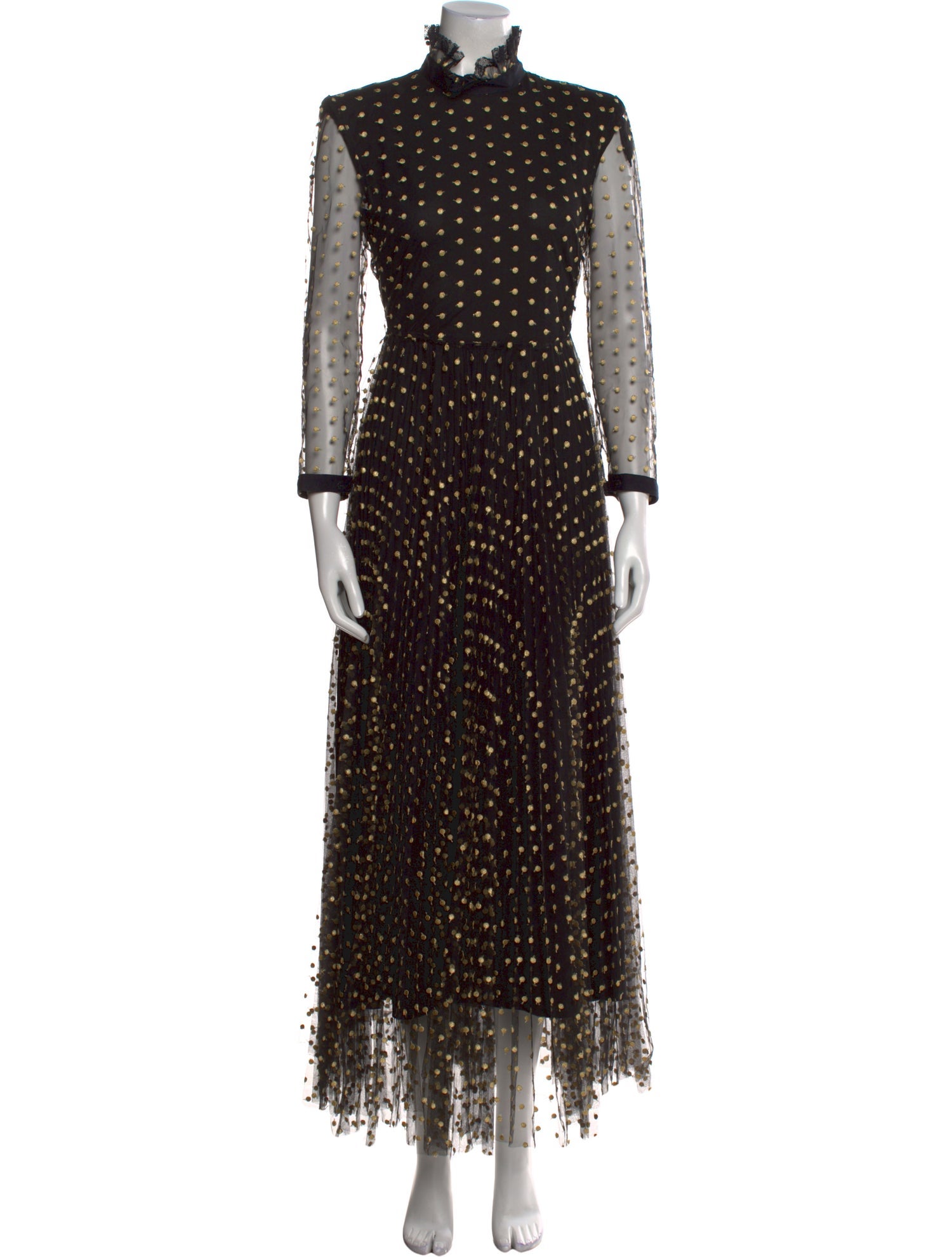Philosophy di Lorenzo Serafini Lace Pattern Long Dress