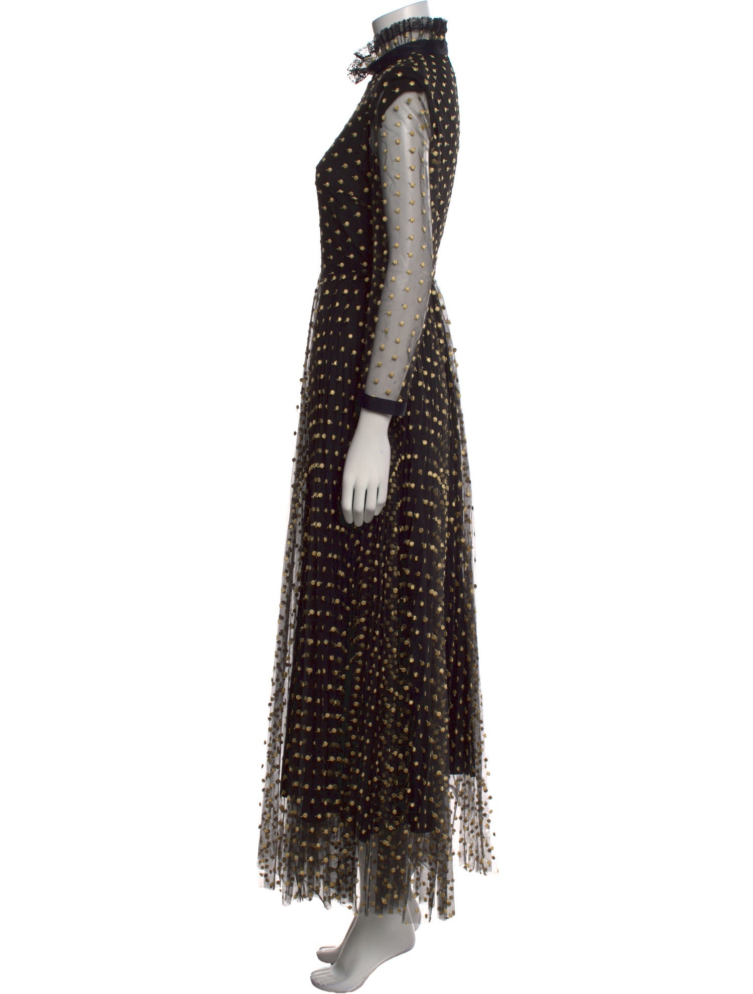 Philosophy di Lorenzo Serafini Lace Pattern Long Dress