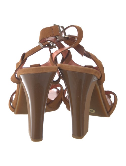 Philosophy di Lorenzo Serafini Suede Gladiator Sandals