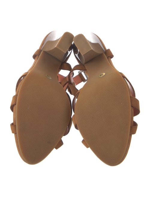 Philosophy di Lorenzo Serafini Suede Gladiator Sandals