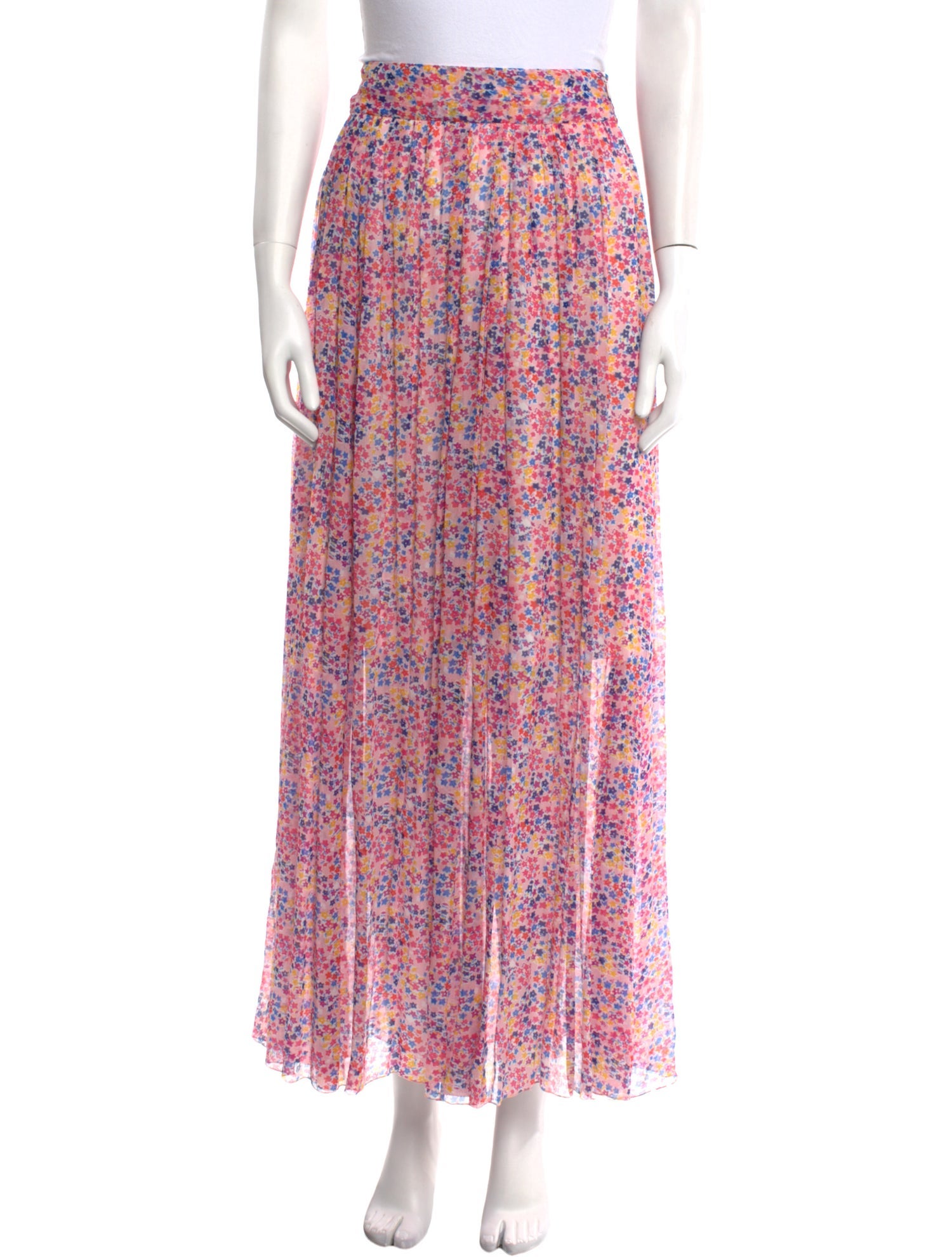 Philosophy di Lorenzo Serafini Floral Print Midi Length Skirt