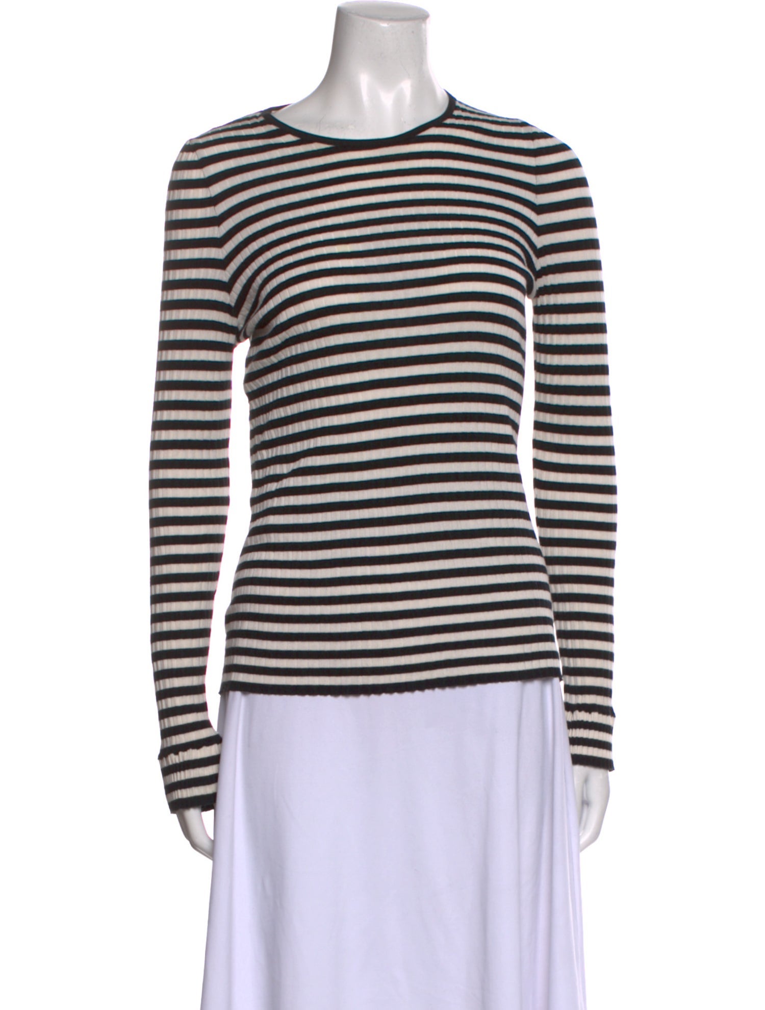 Philosophy di Lorenzo Serafini Striped Crew Neck Top