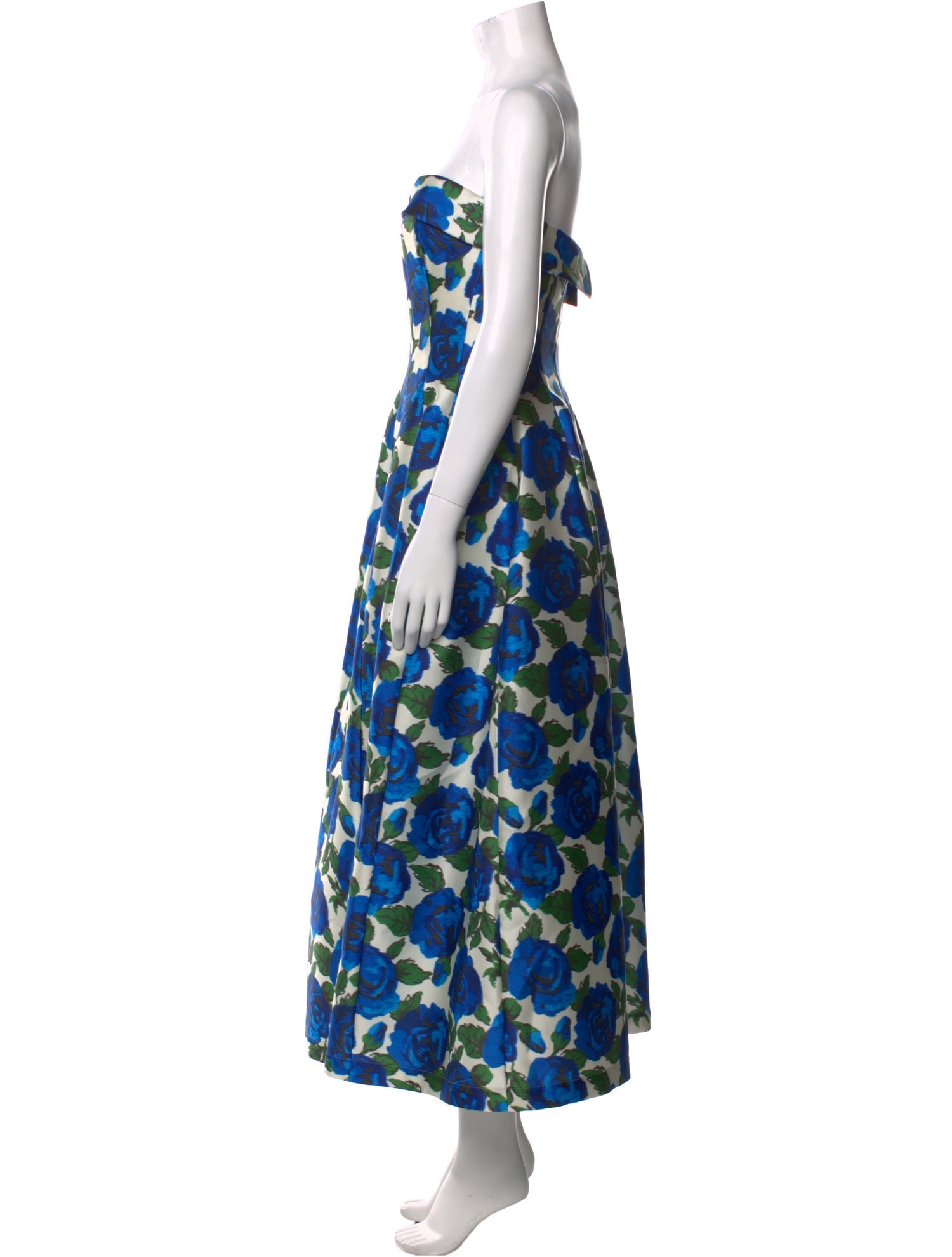 Philosophy di Lorenzo Serafini Floral Print Midi Length Dress