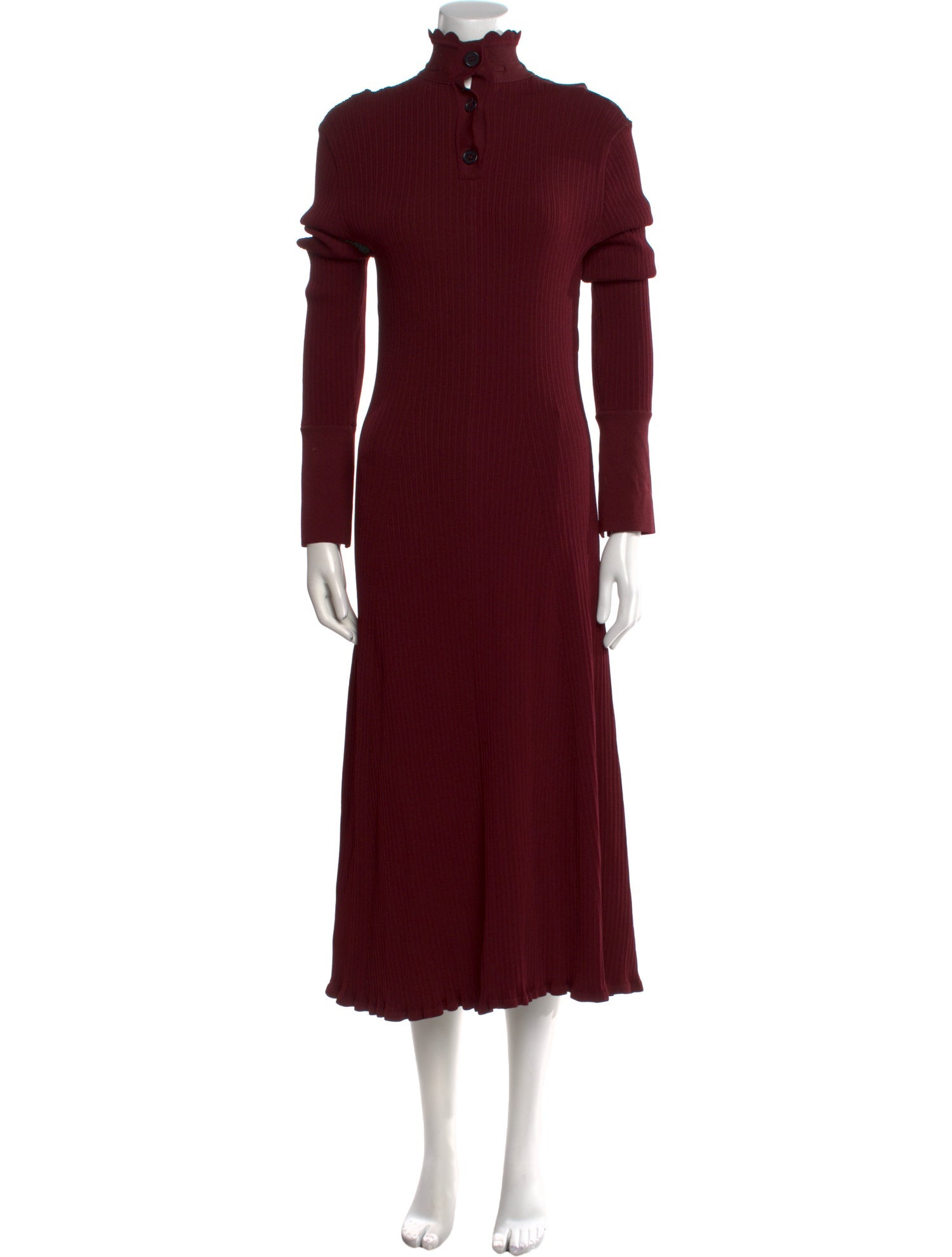 Philosophy di Lorenzo Serafini Wool Midi Length Dress