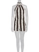 Philosophy di Lorenzo Serafini Striped Crew Neck Romper